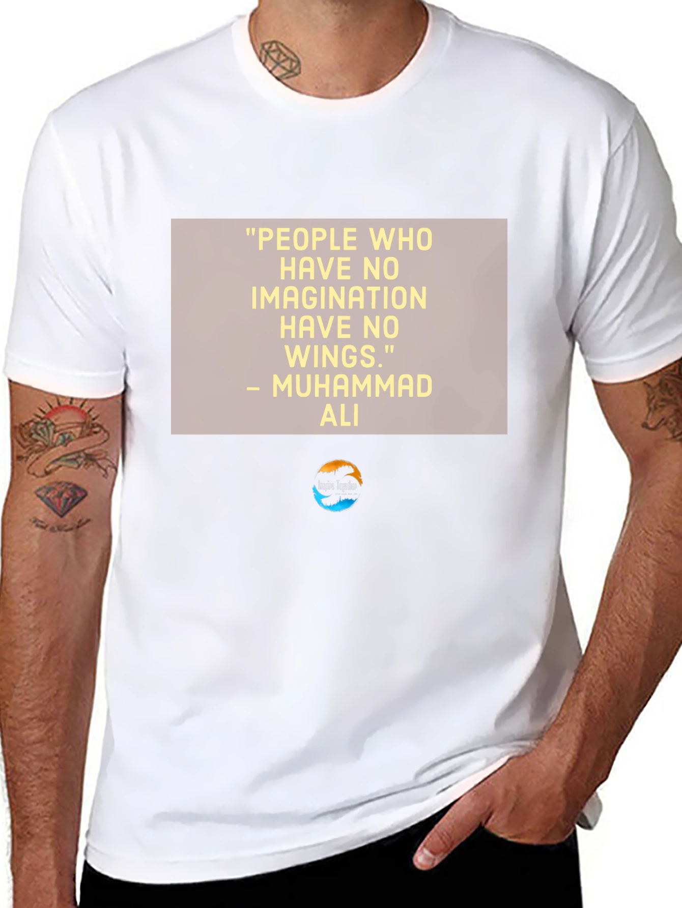 Inspirational Muhammad Ali Quote T-Shirt