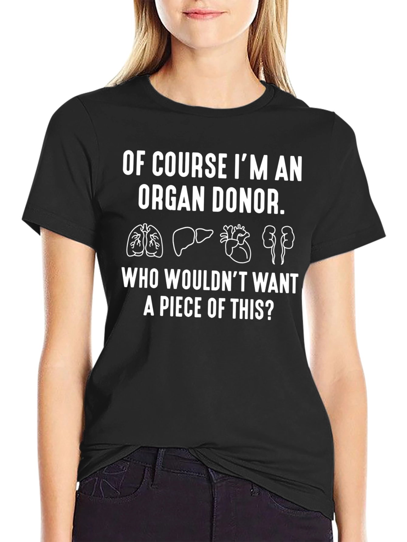 Organ Donor T-Shirt Funny Graphic Tee
