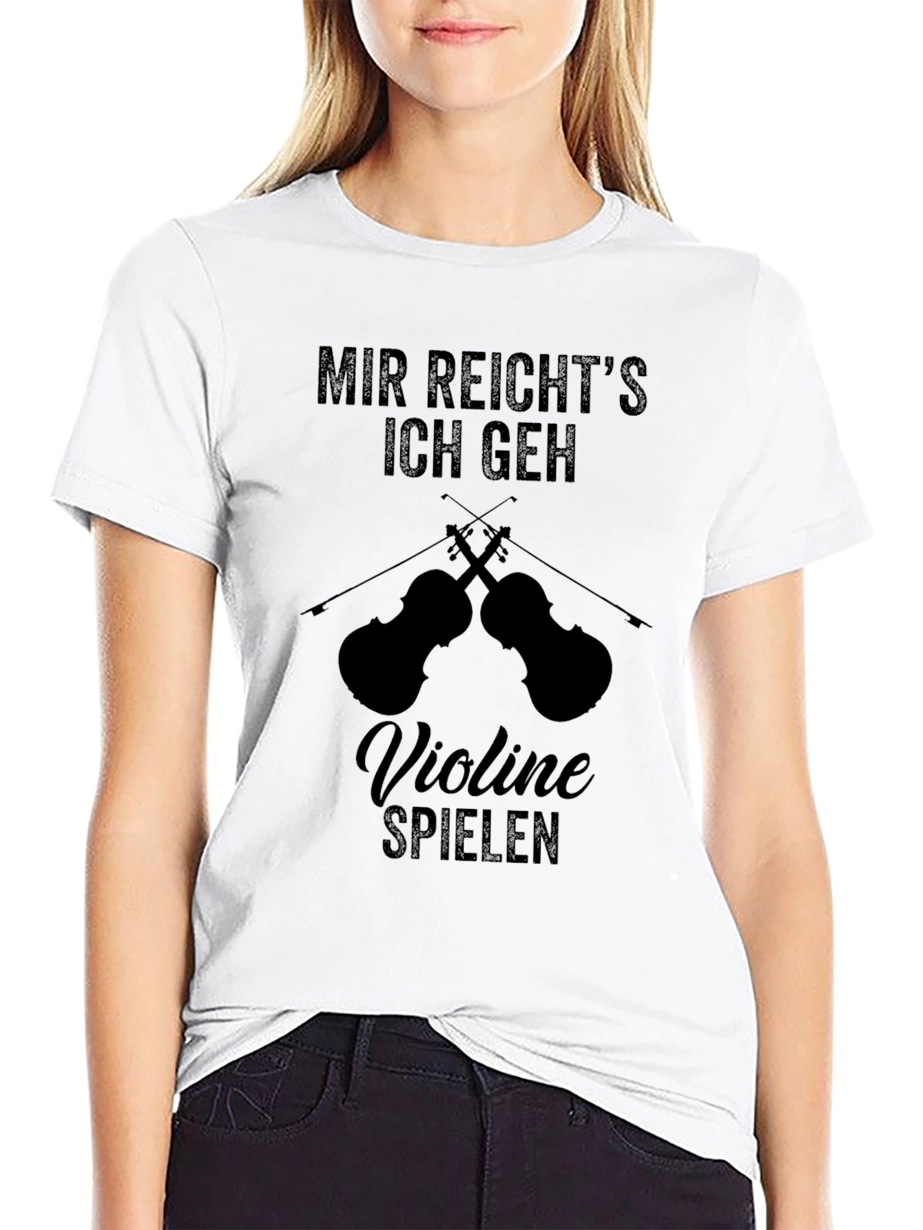 Violin Player T-Shirt - Mir Reichts