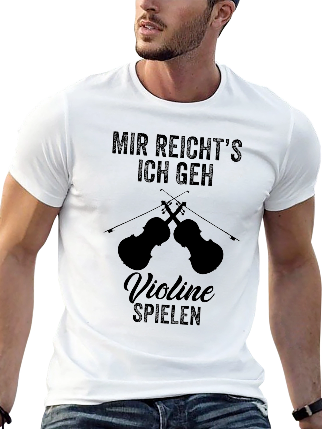 Violin Player T-Shirt - Mir Reichts