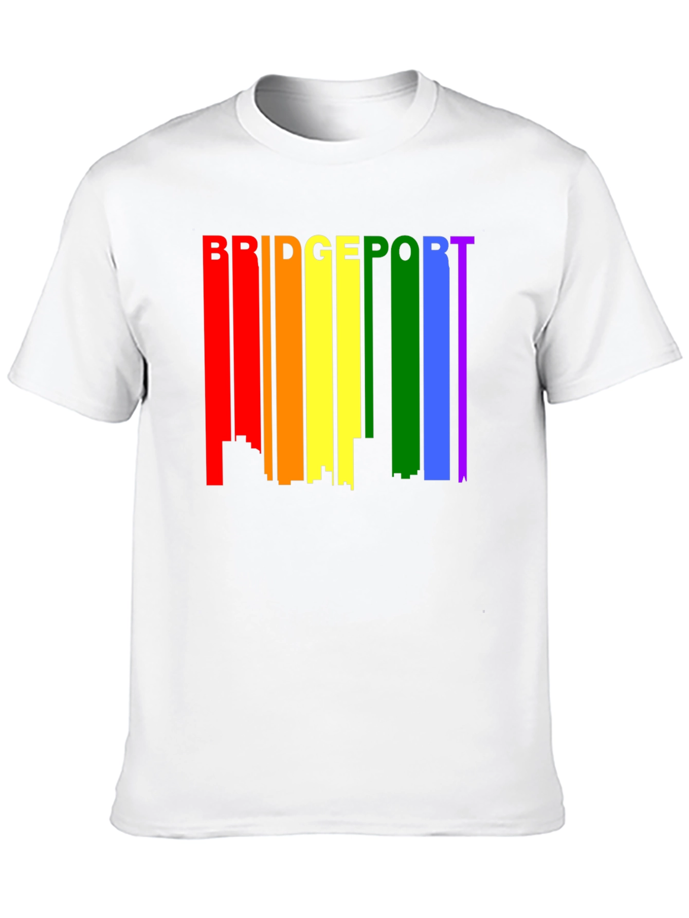 Bridgeport LGBTQ+ Pride Skyline T-Shirt