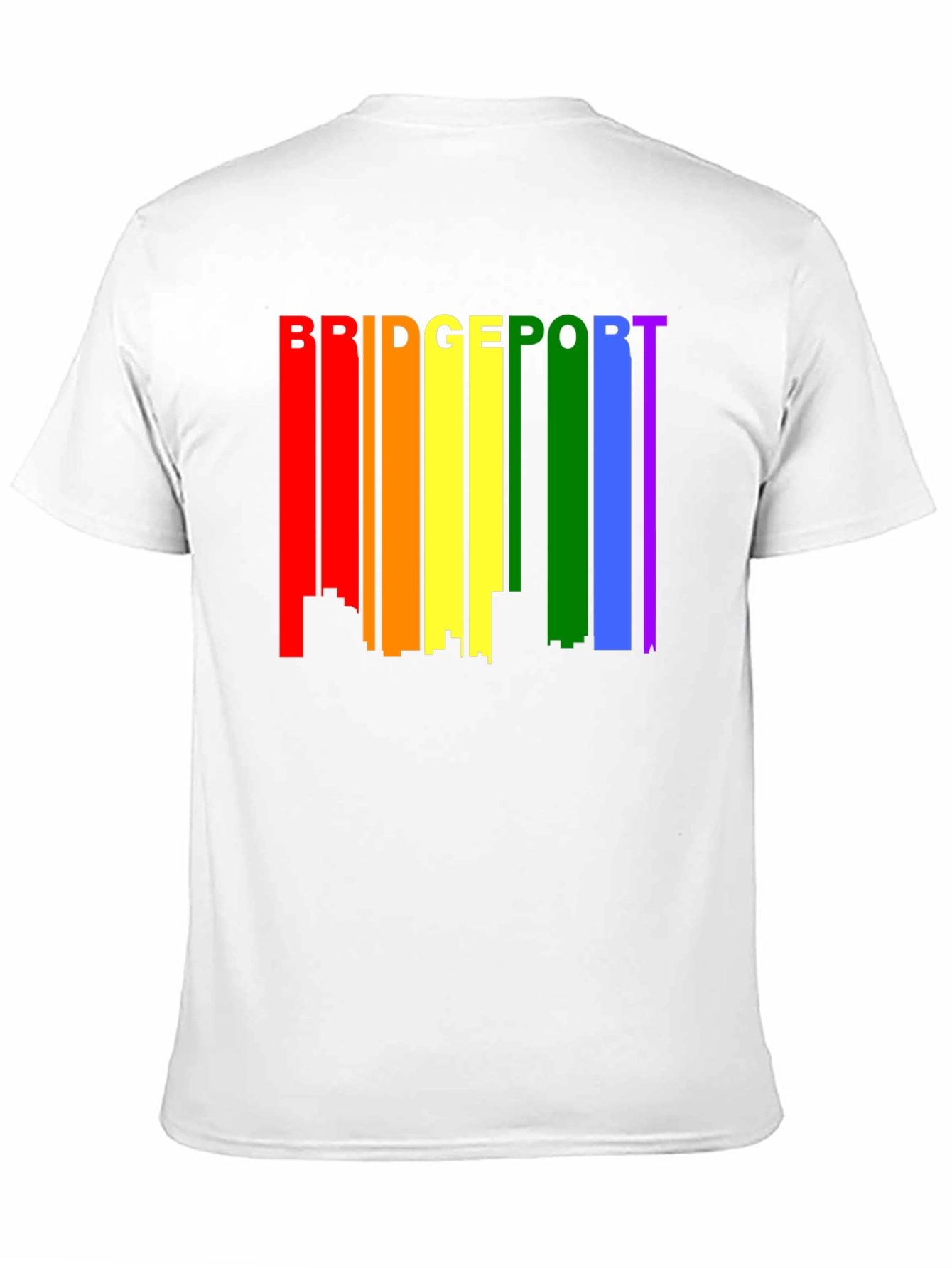 Bridgeport LGBTQ+ Pride Skyline T-Shirt