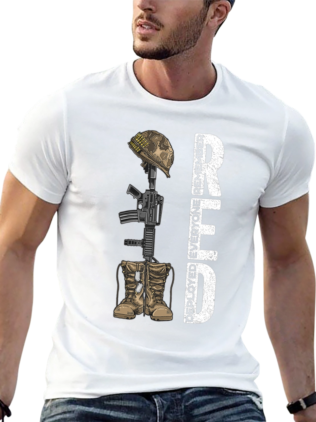Remember Everyone Deployed Graphic Tee