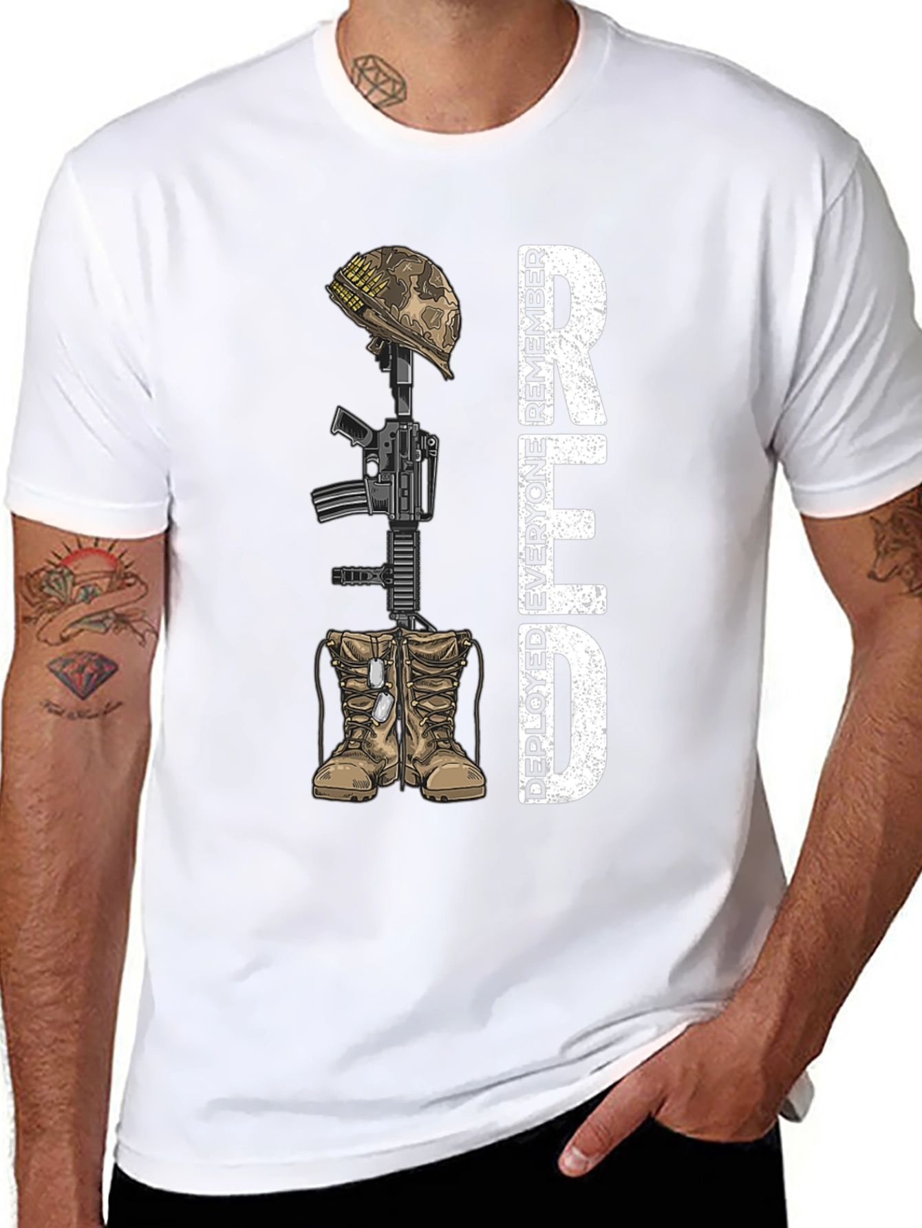 Remember Everyone Deployed Graphic Tee