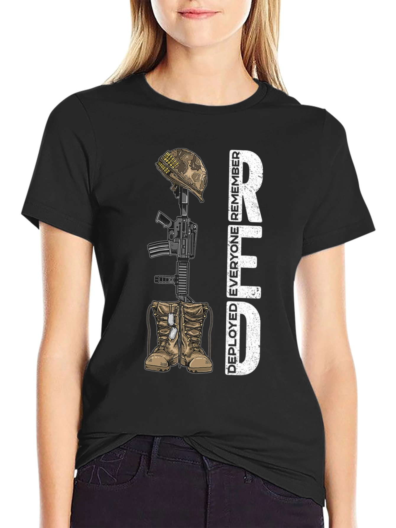 Remember Everyone Deployed Graphic Tee
