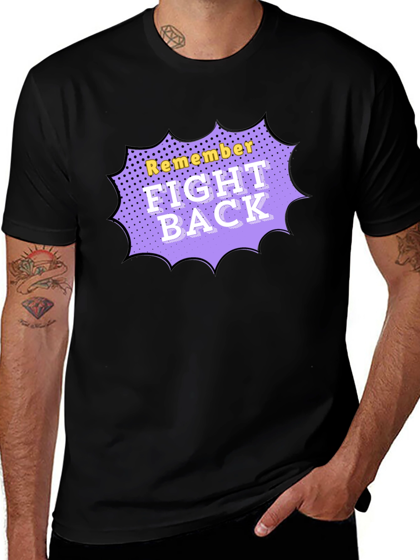 Fight Back Graphic T-Shirt