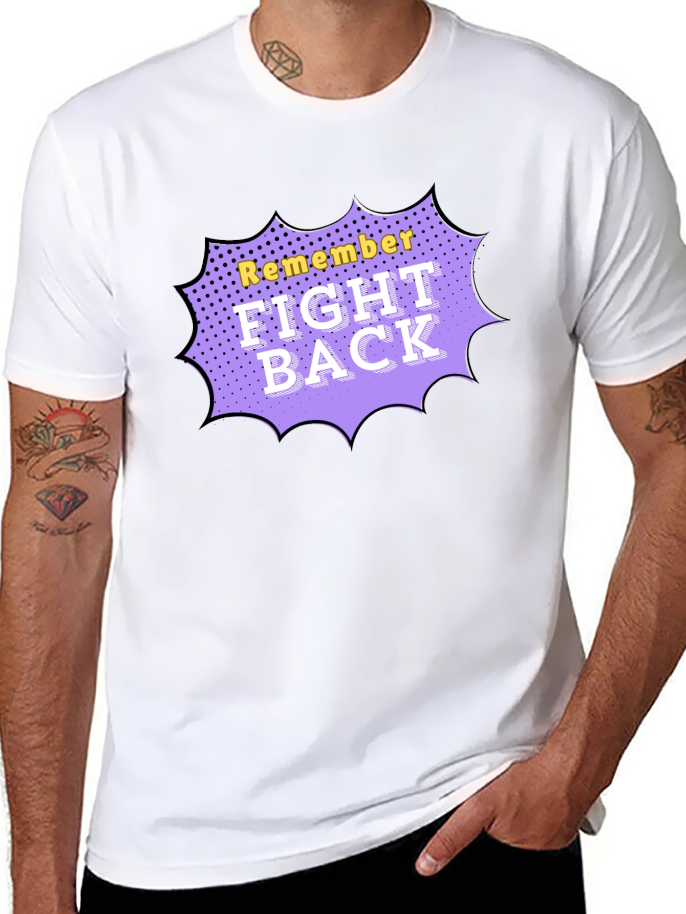 Fight Back Graphic T-Shirt