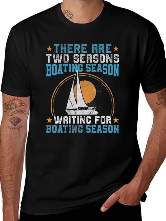 Boating Season T-Shirt - Nautical Style Tee