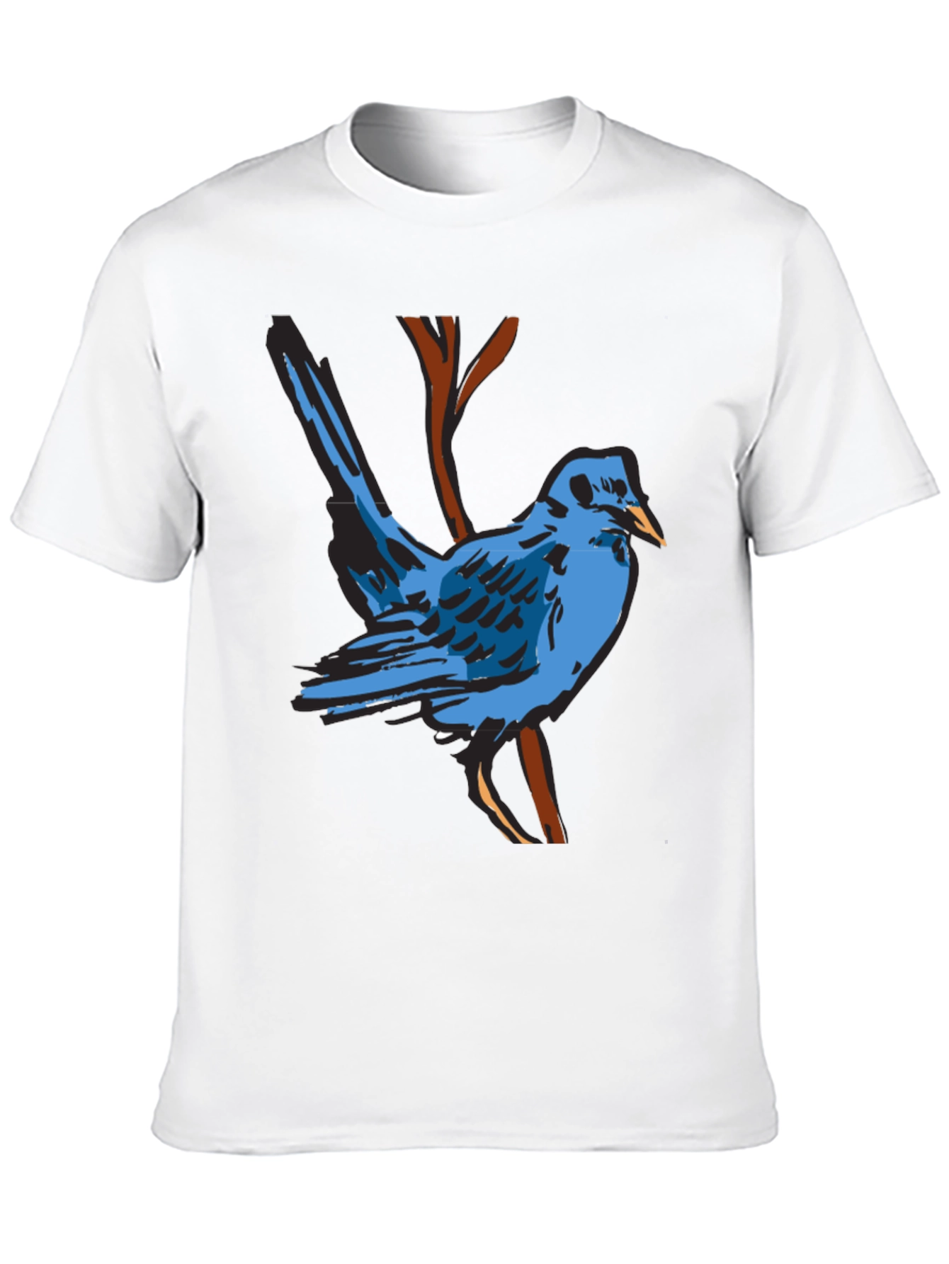 Blue Bird Graphic T-Shirt