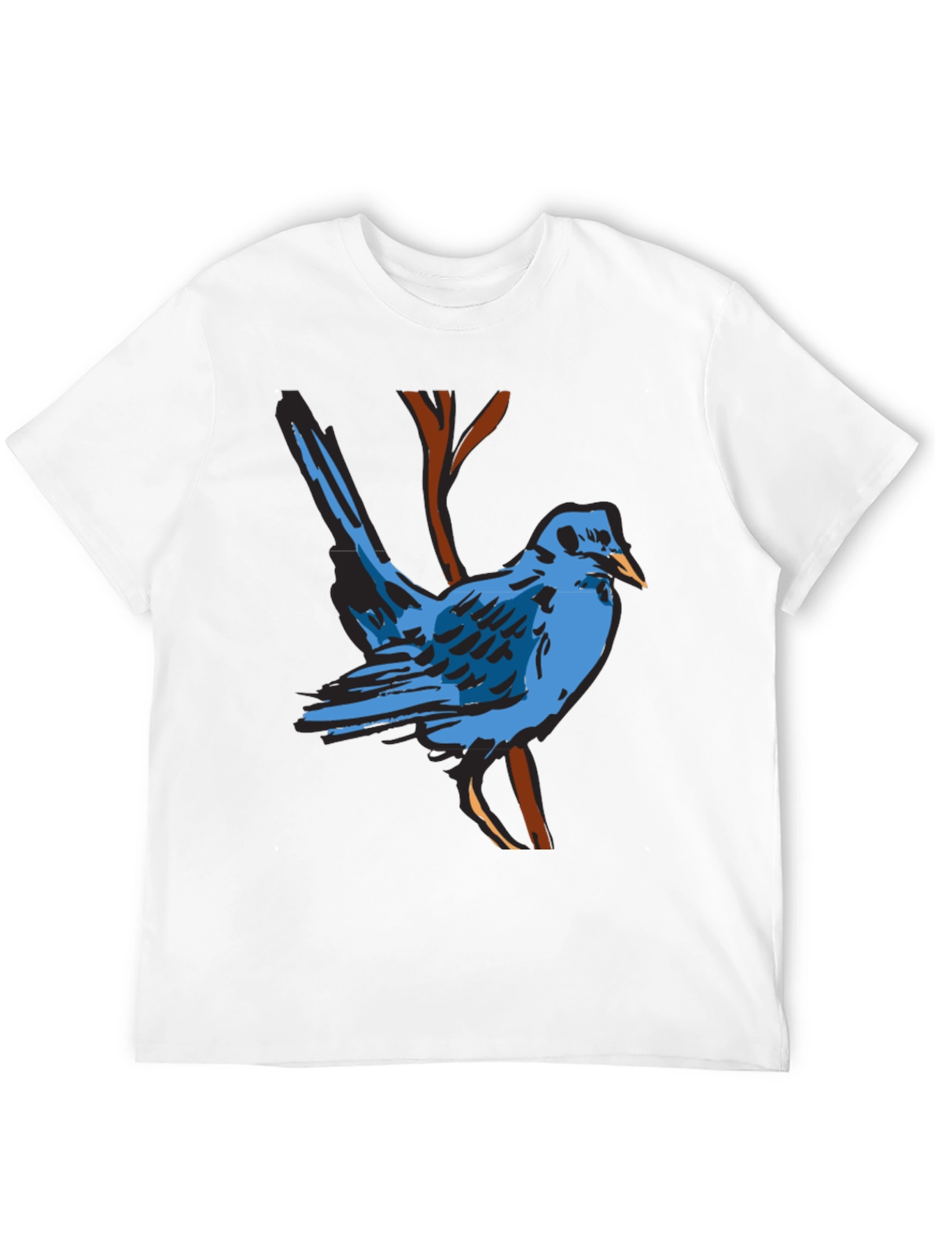 Blue Bird Graphic T-Shirt