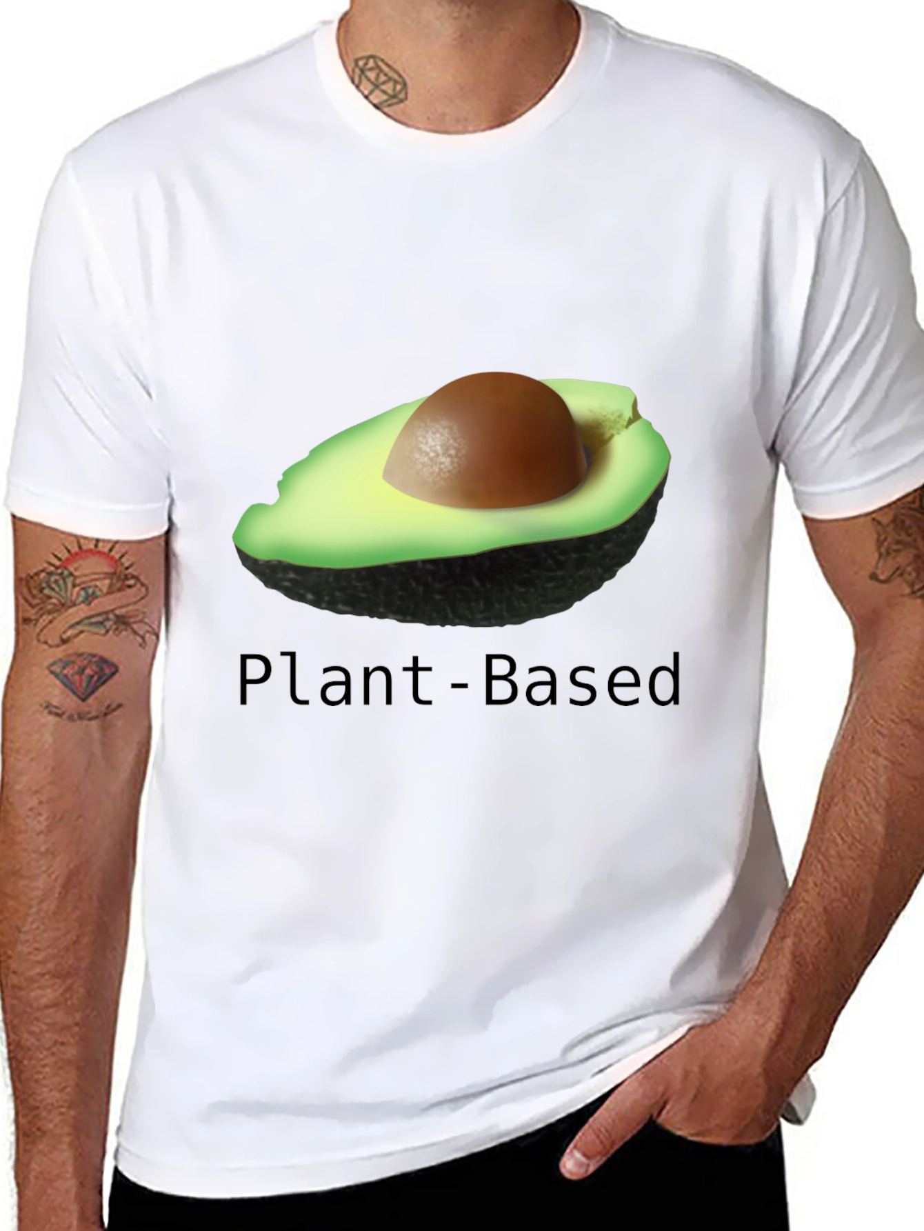Plant-Based Avocado T-Shirt