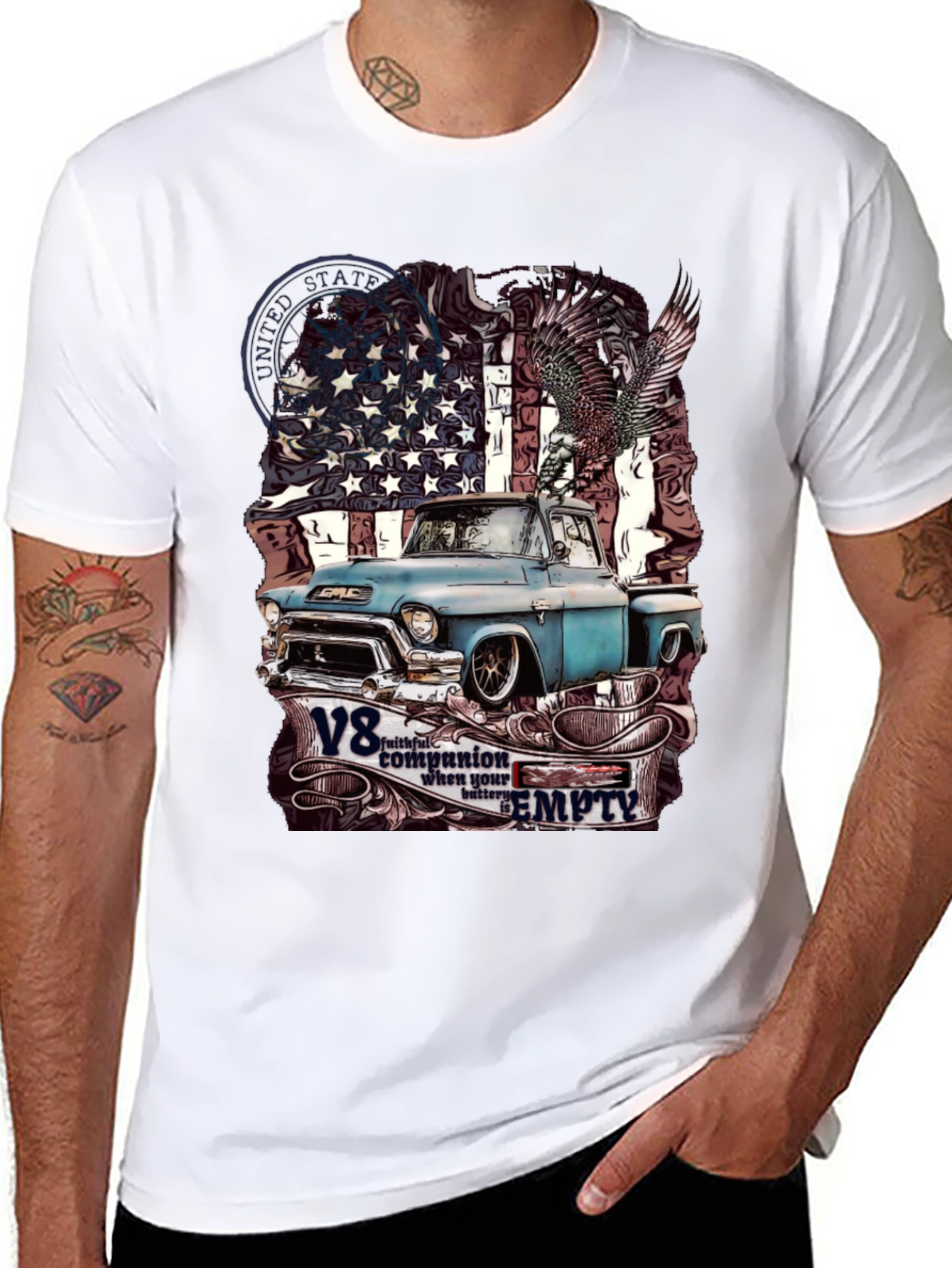 V8 Truck T-Shirt