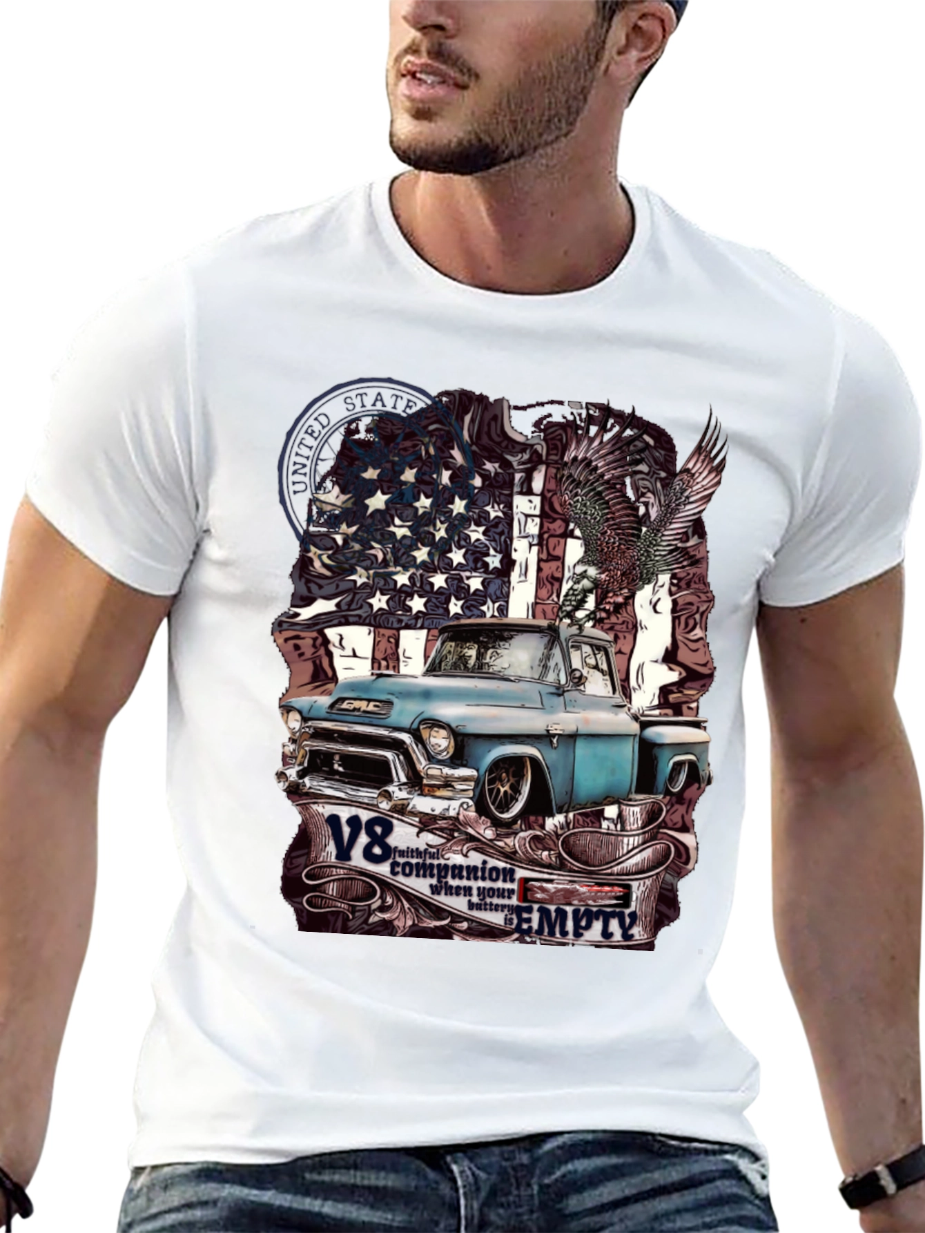 V8 Truck T-Shirt
