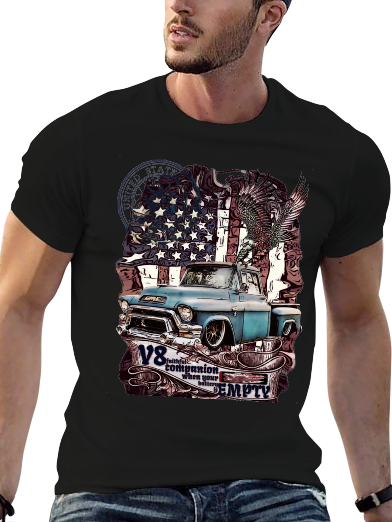V8 Truck T-Shirt