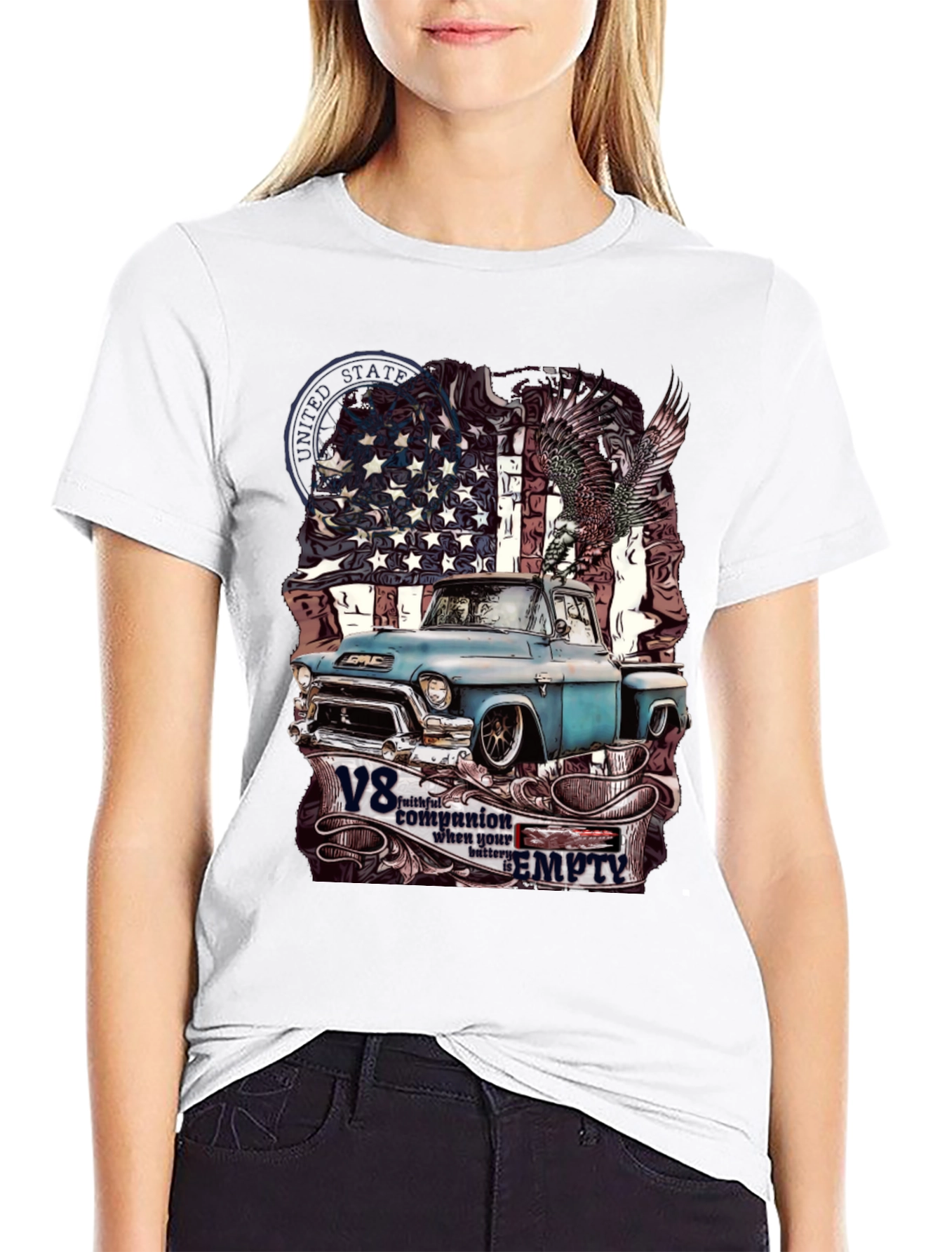 V8 Truck T-Shirt