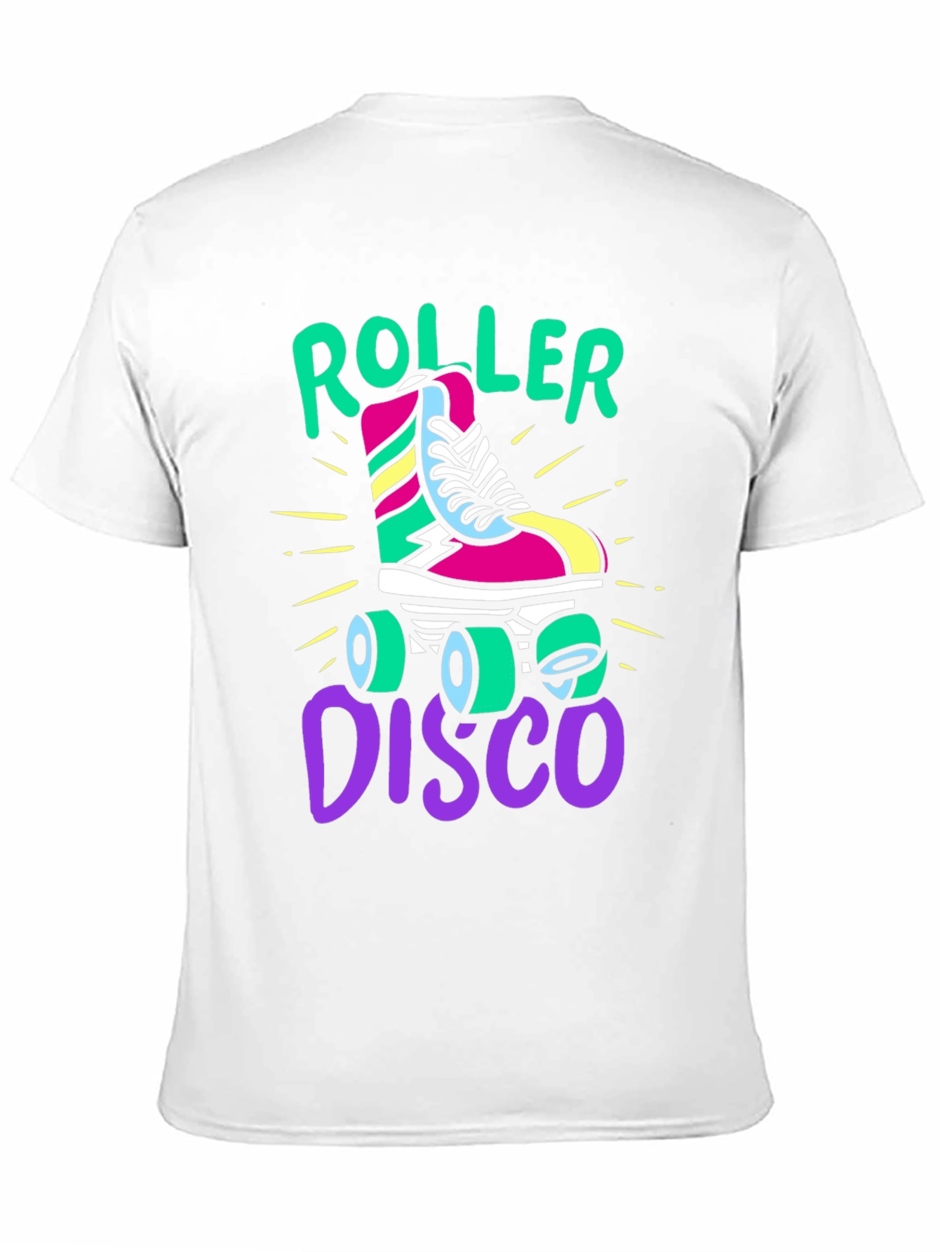 Retro Roller Disco T-Shirt - 80s Style