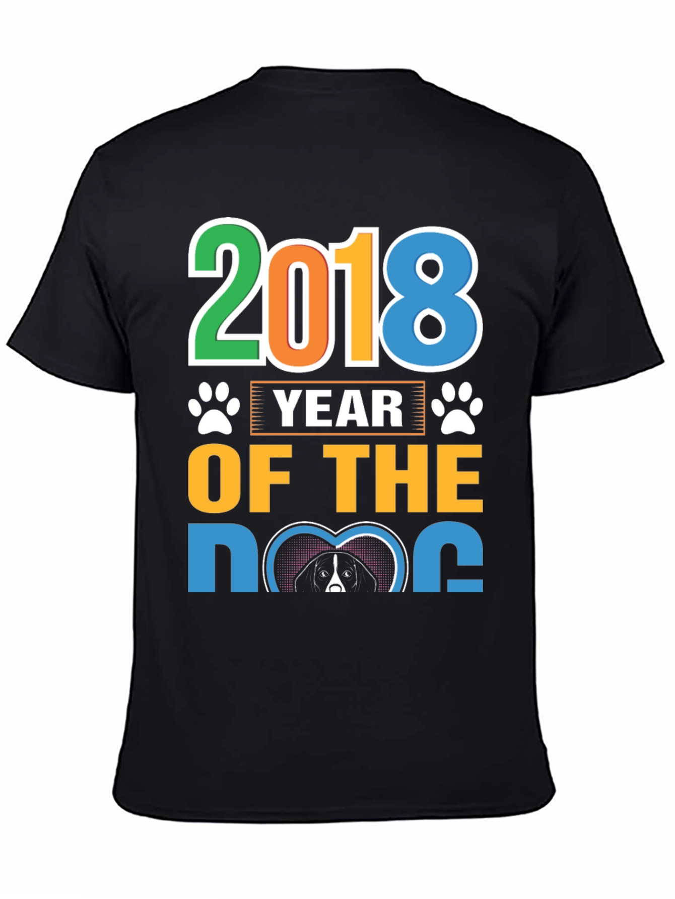 2018 Year of the Dog Graphic Tee