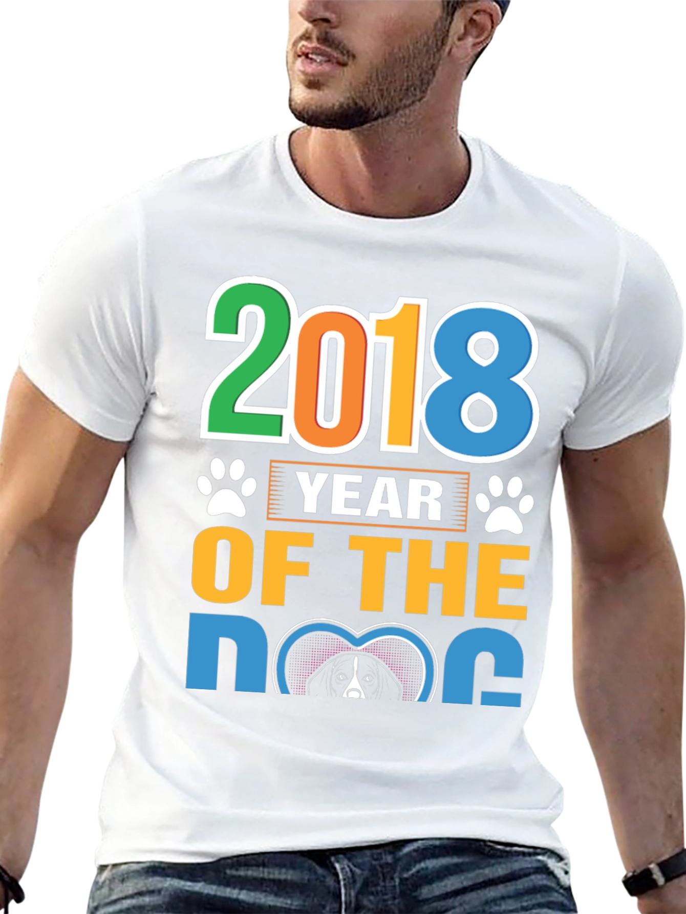 2018 Year of the Dog Graphic Tee