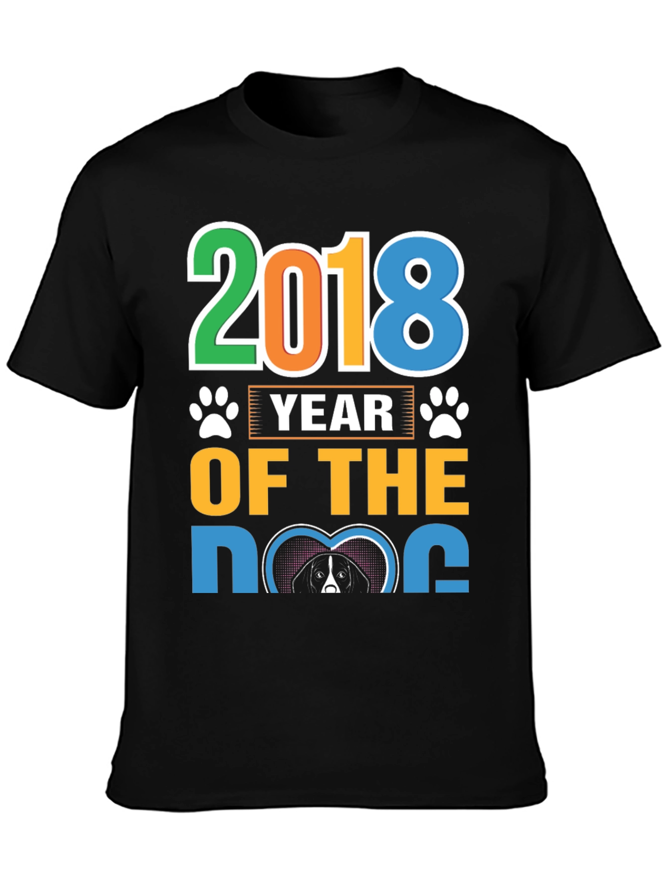 2018 Year of the Dog Graphic Tee