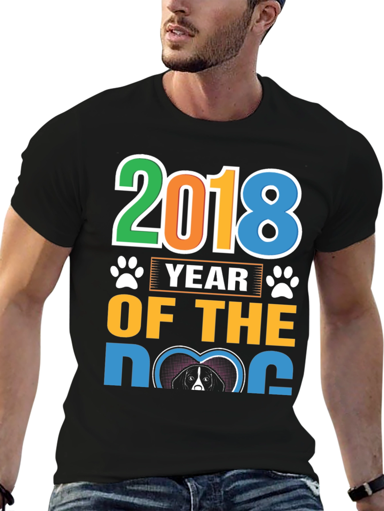 2018 Year of the Dog Graphic Tee