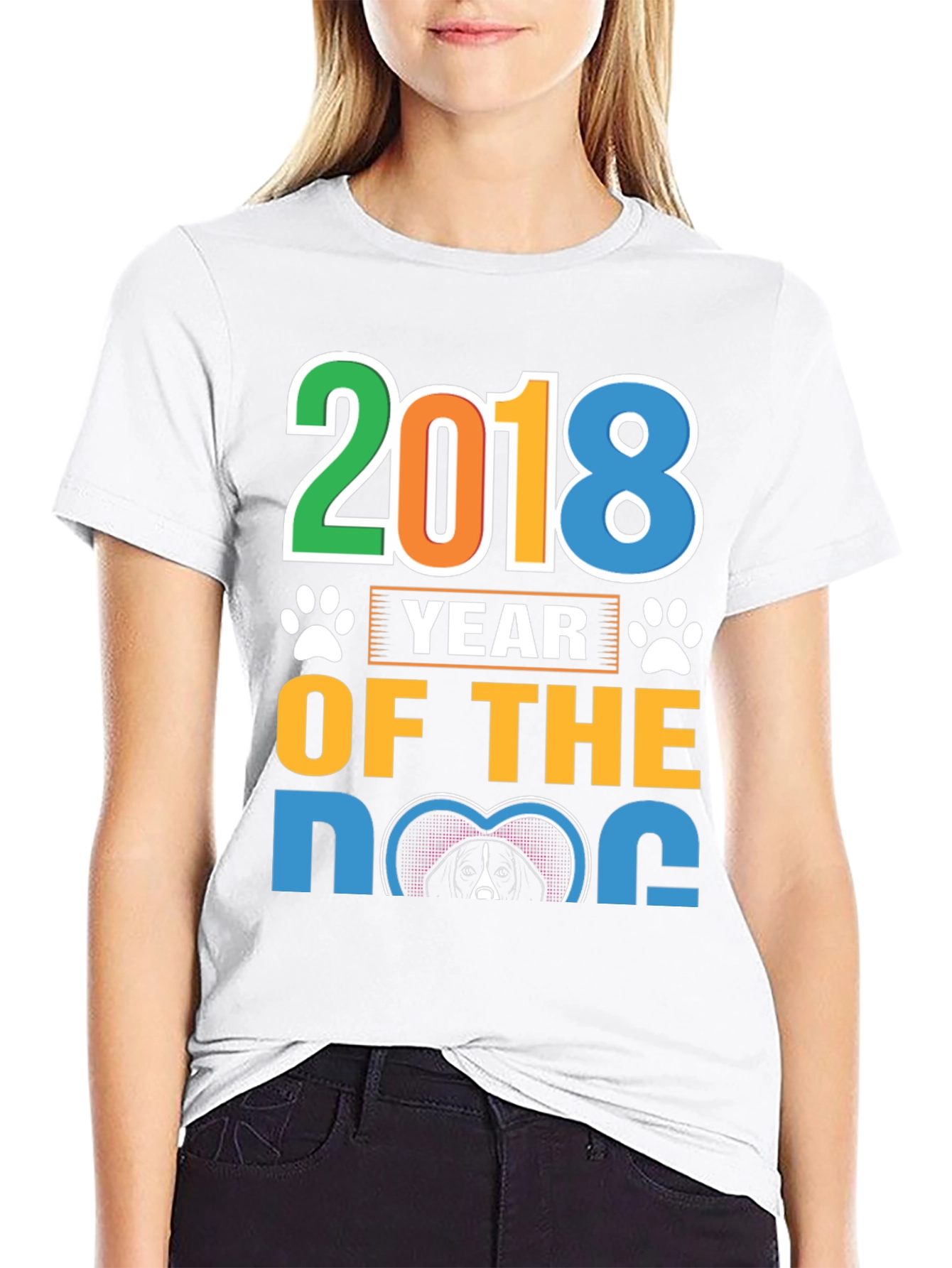 2018 Year of the Dog Graphic Tee