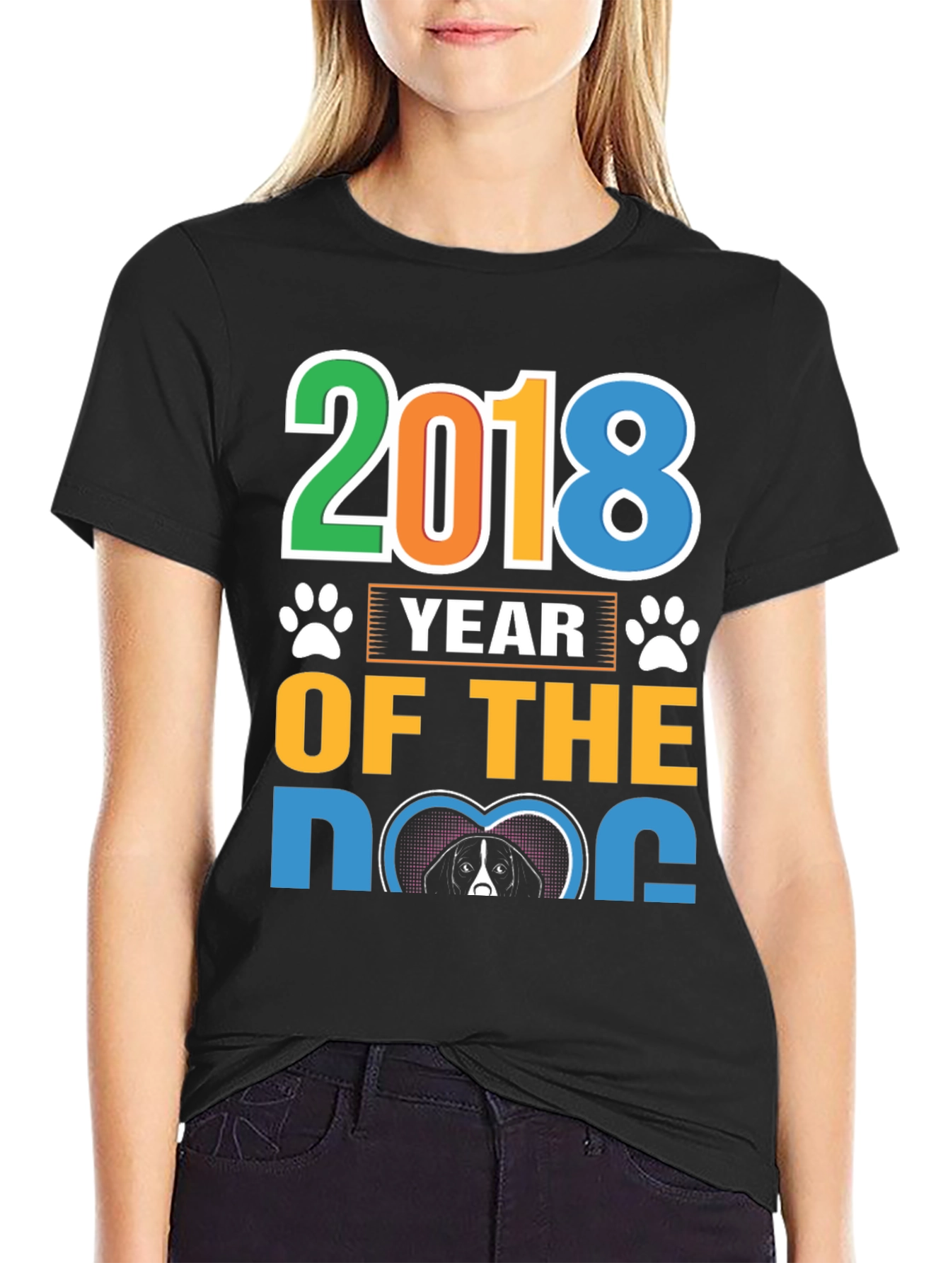 2018 Year of the Dog Graphic Tee