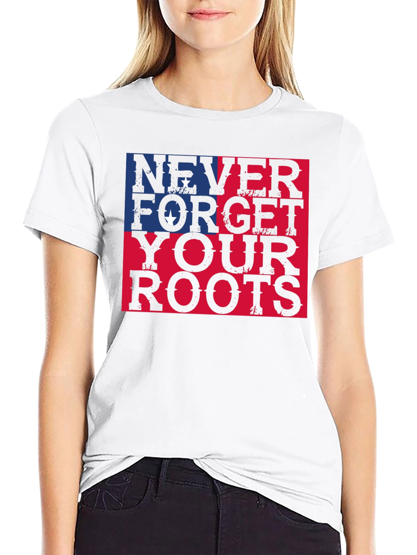Never Forget Your Roots Graphic T-Shirt