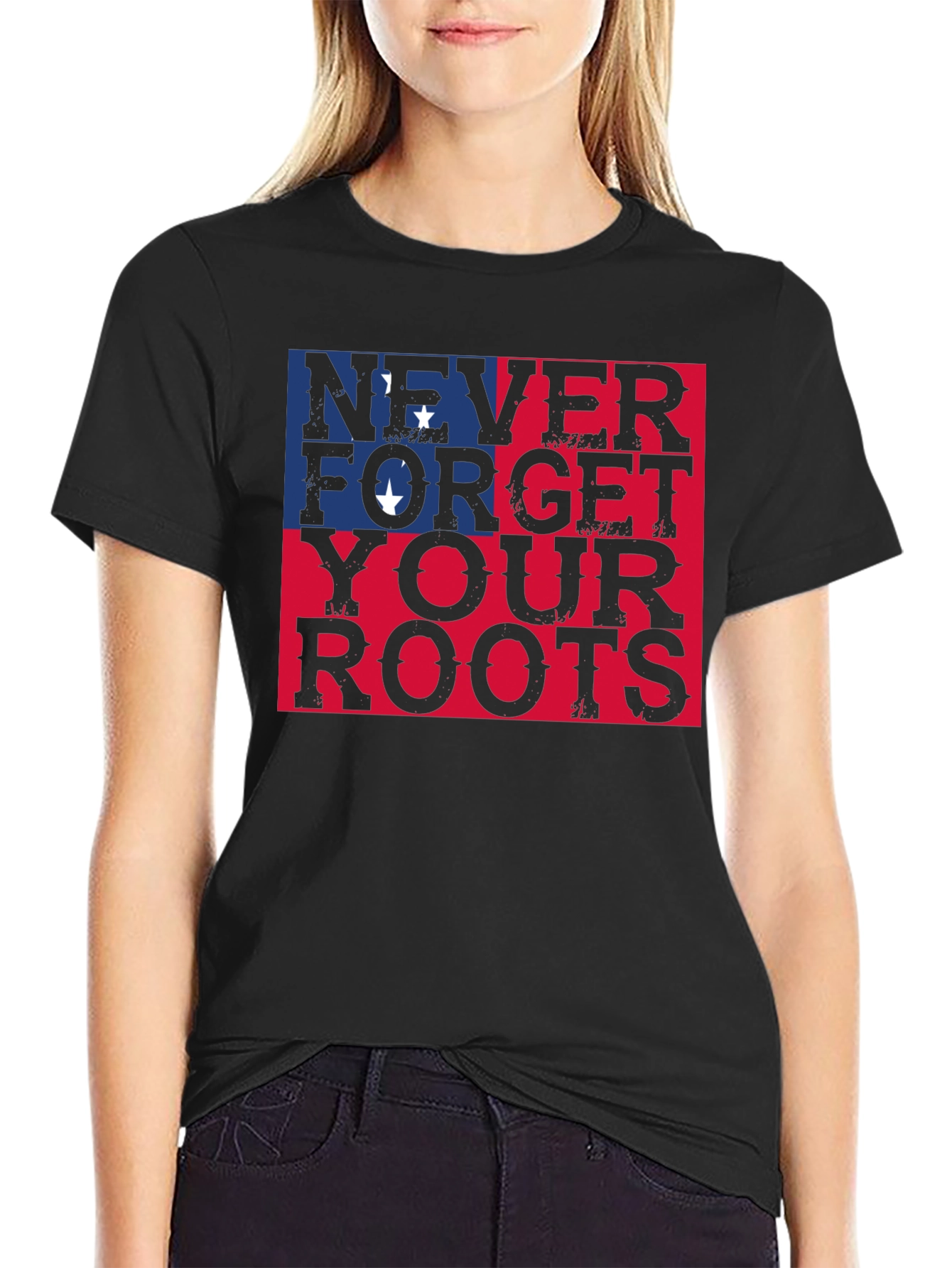 Never Forget Your Roots Graphic T-Shirt