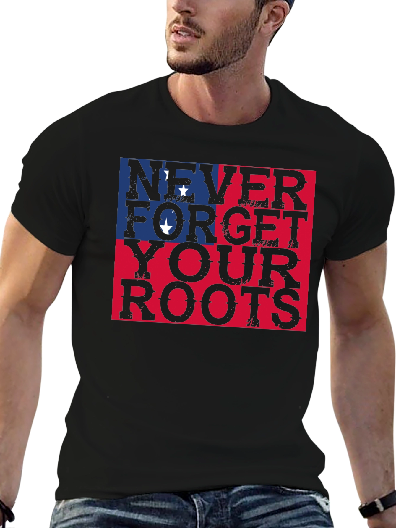Never Forget Your Roots Graphic T-Shirt