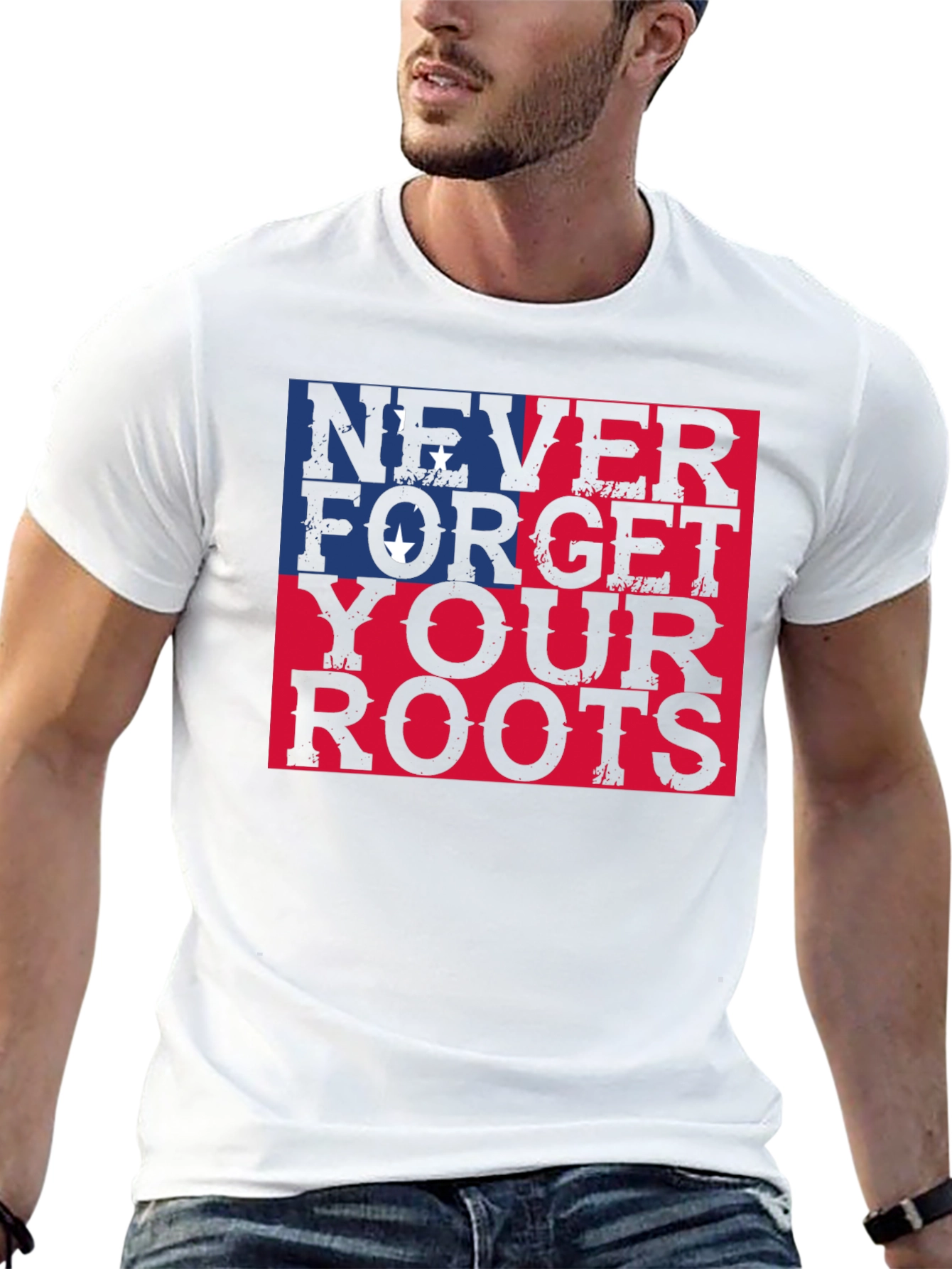 Never Forget Your Roots Graphic T-Shirt