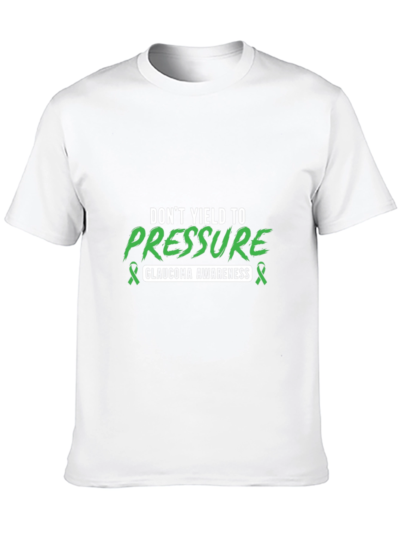 Glaucoma Awareness Tee - Dont Yield to Pressure