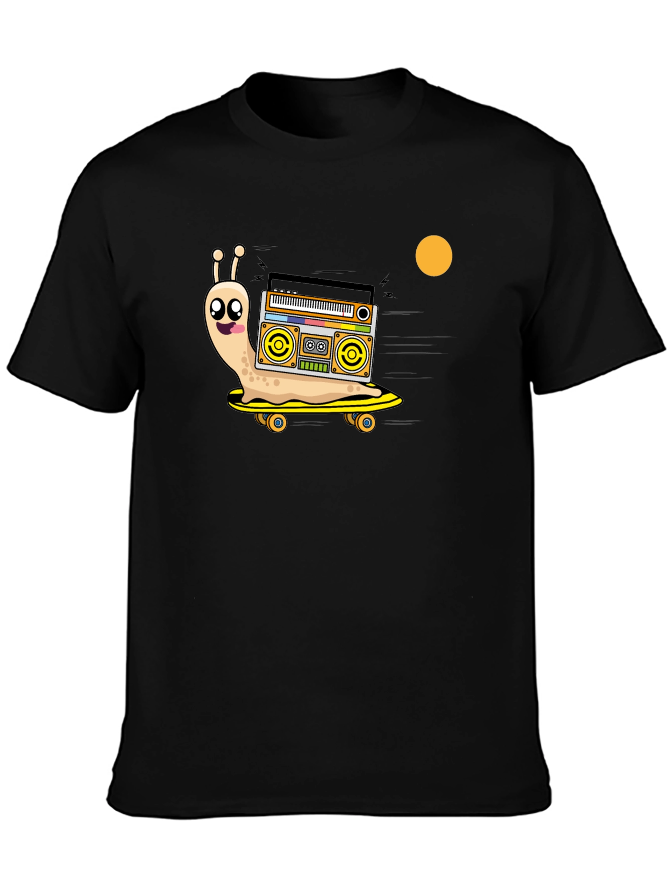 Snail Boombox Skateboard Graphic Tee