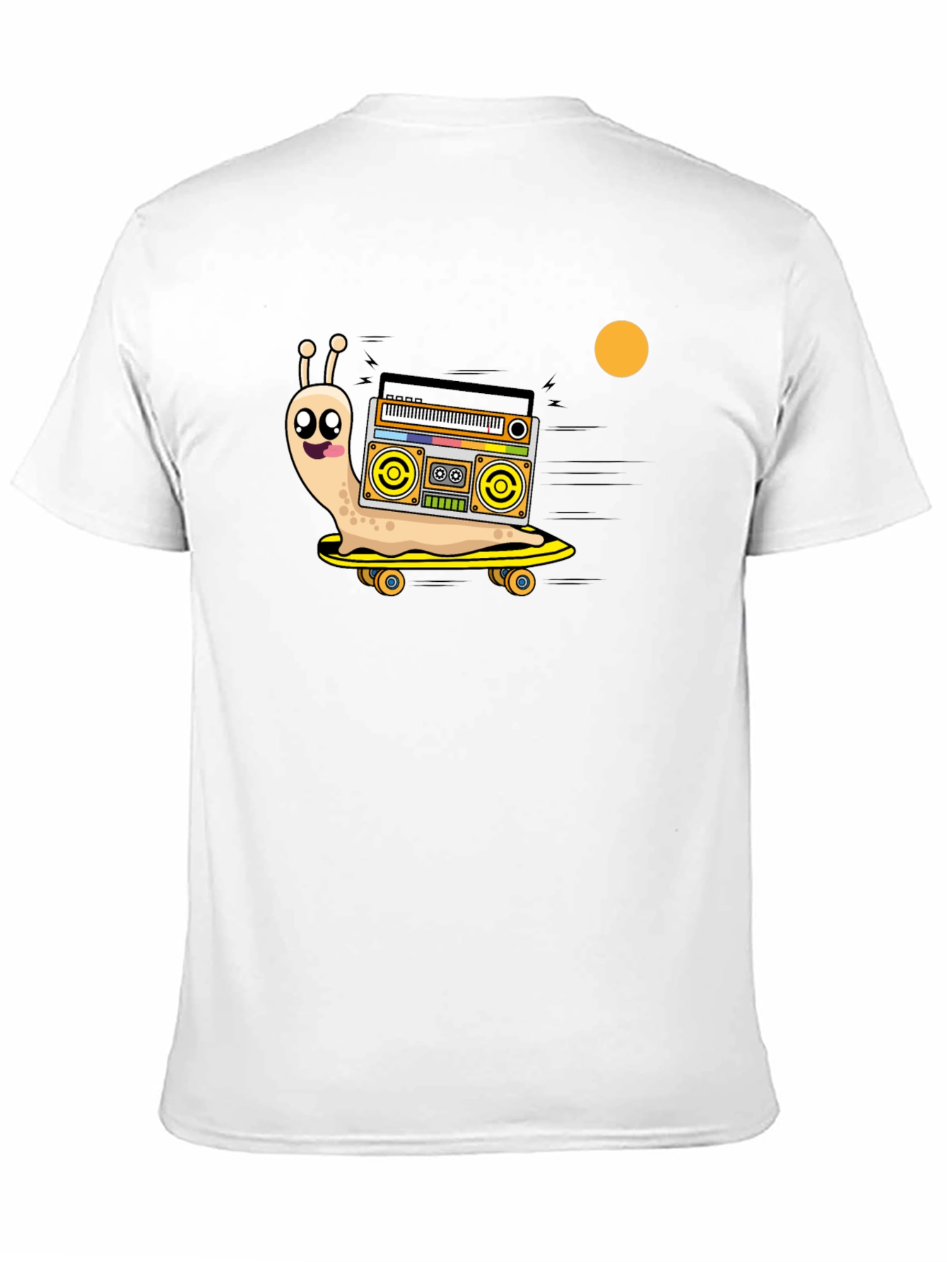 Snail Boombox Skateboard Graphic Tee