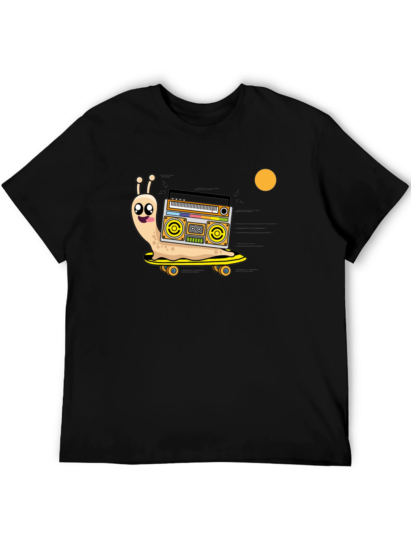Snail Boombox Skateboard Graphic Tee