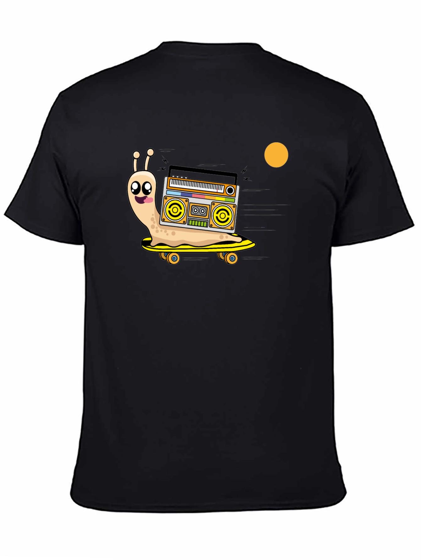 Snail Boombox Skateboard Graphic Tee