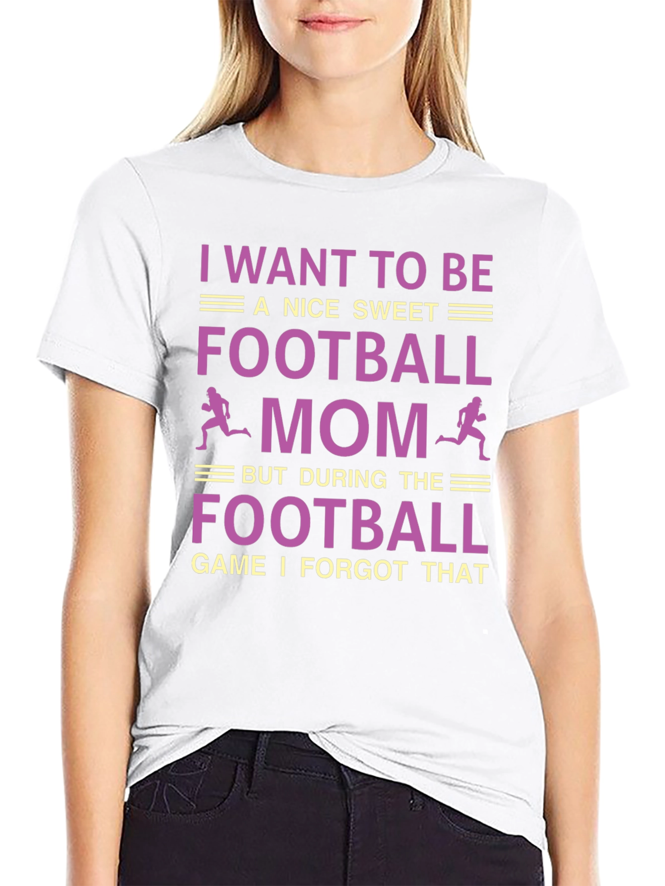 Football Mom T-Shirt - Funny Game Day Apparel
