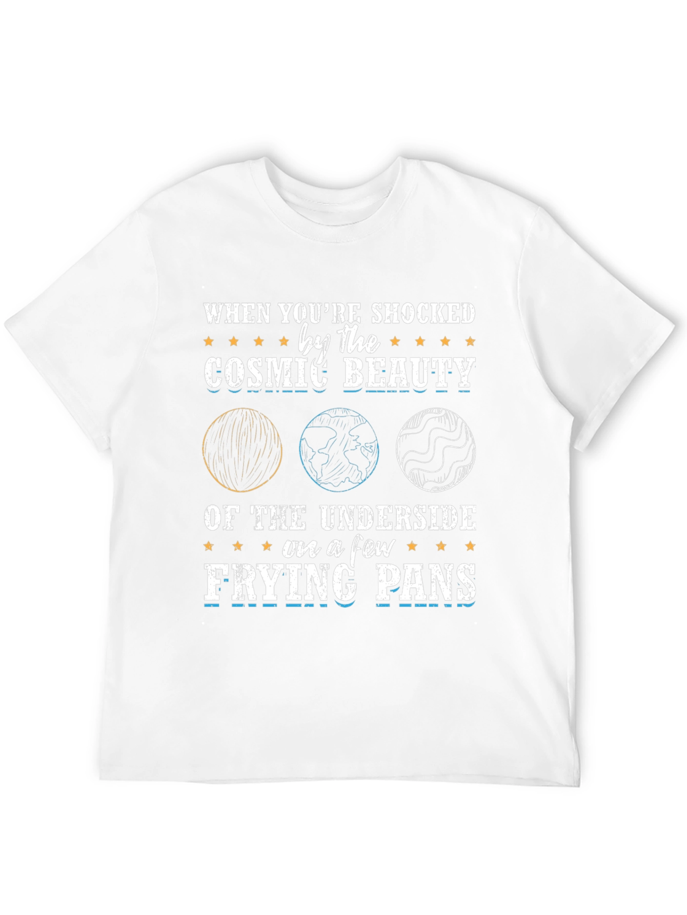 Cosmic Beauty Frying Pan Graphic Tee