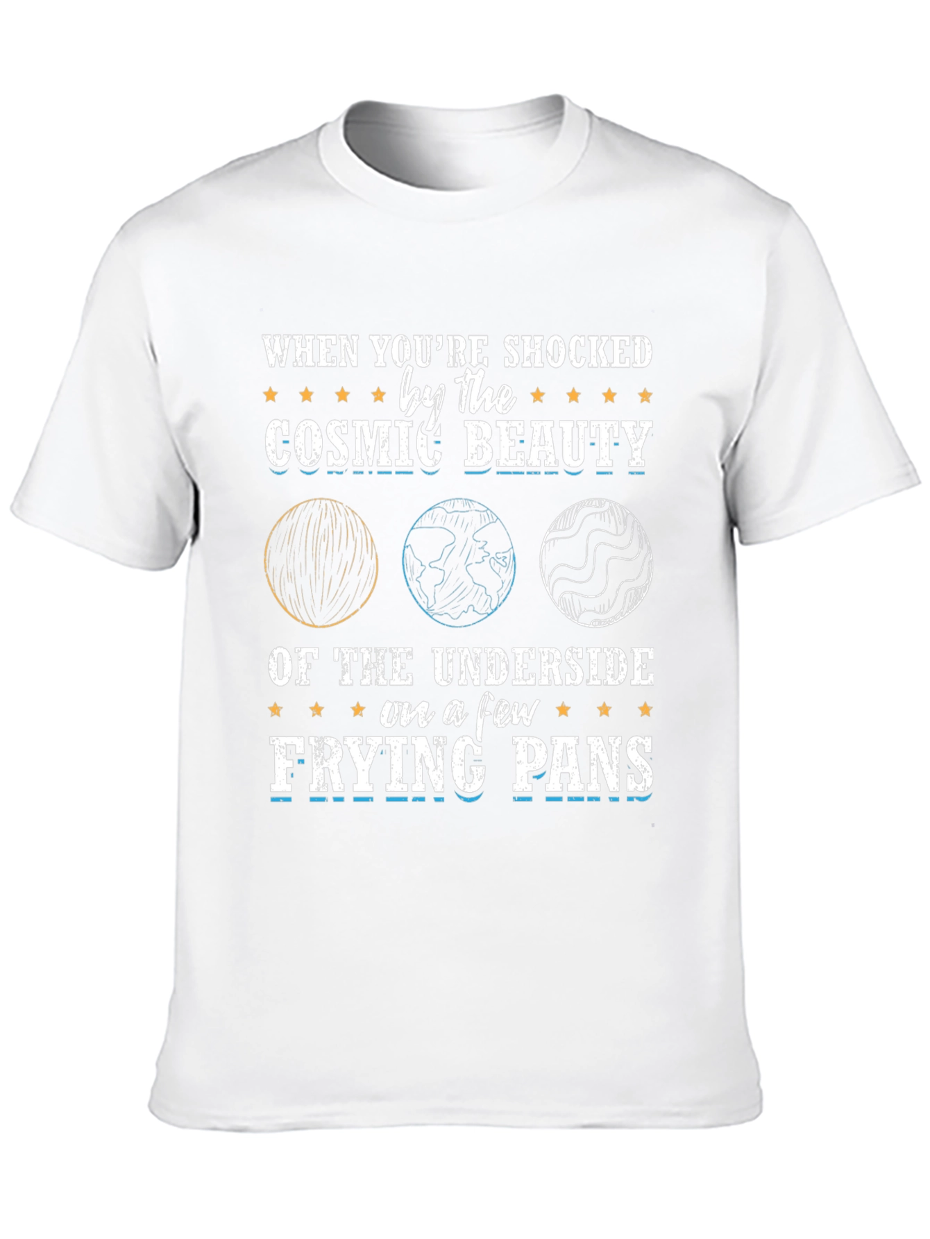 Cosmic Beauty Frying Pan Graphic Tee