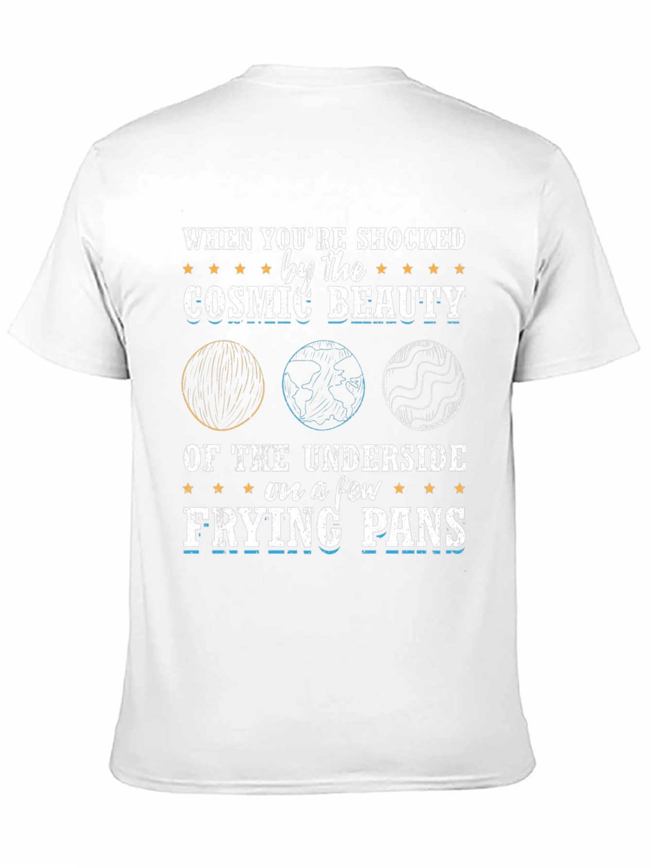 Cosmic Beauty Frying Pan Graphic Tee