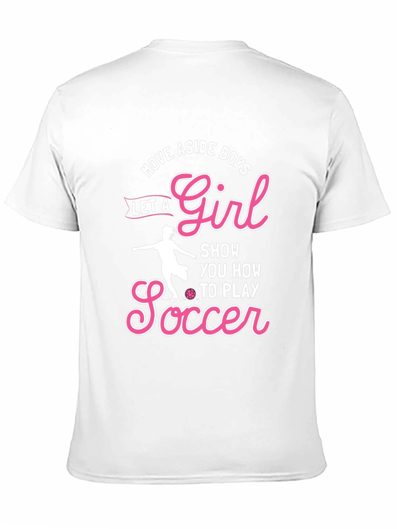 Girls Soccer Graphic T-Shirt