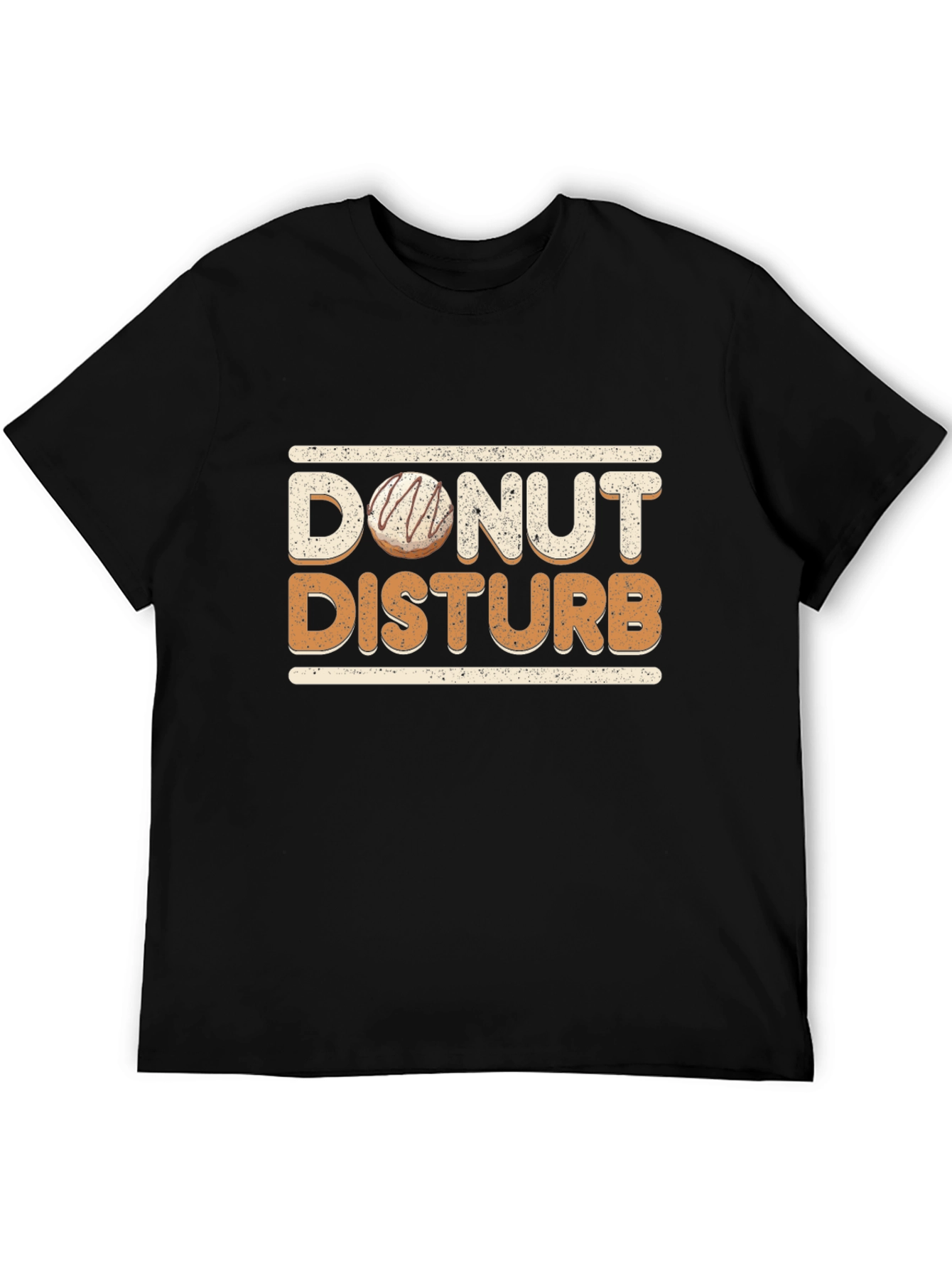 Donut Disturb Graphic T-Shirt - Funny Novelty Tee