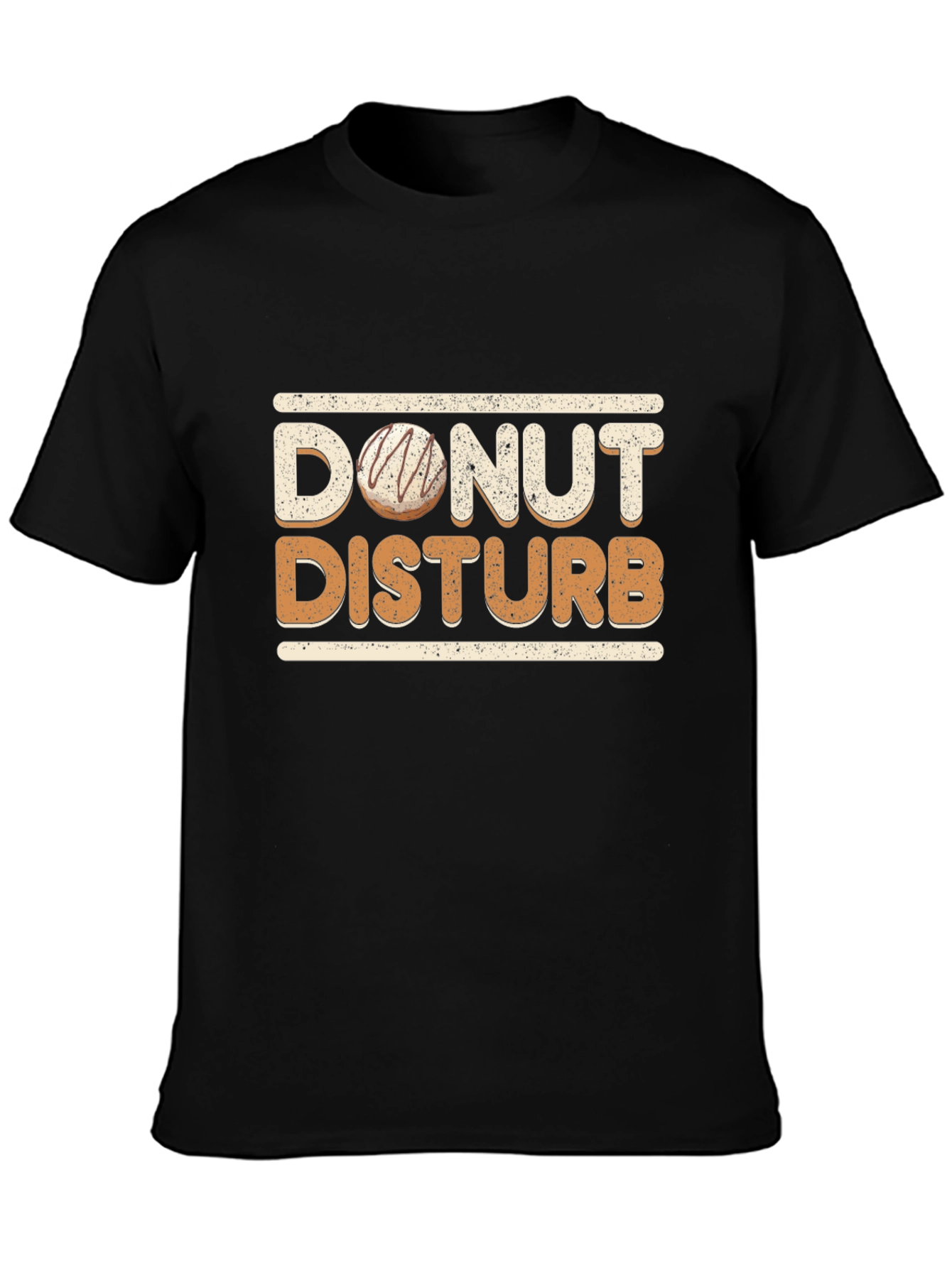 Donut Disturb Graphic T-Shirt - Funny Novelty Tee
