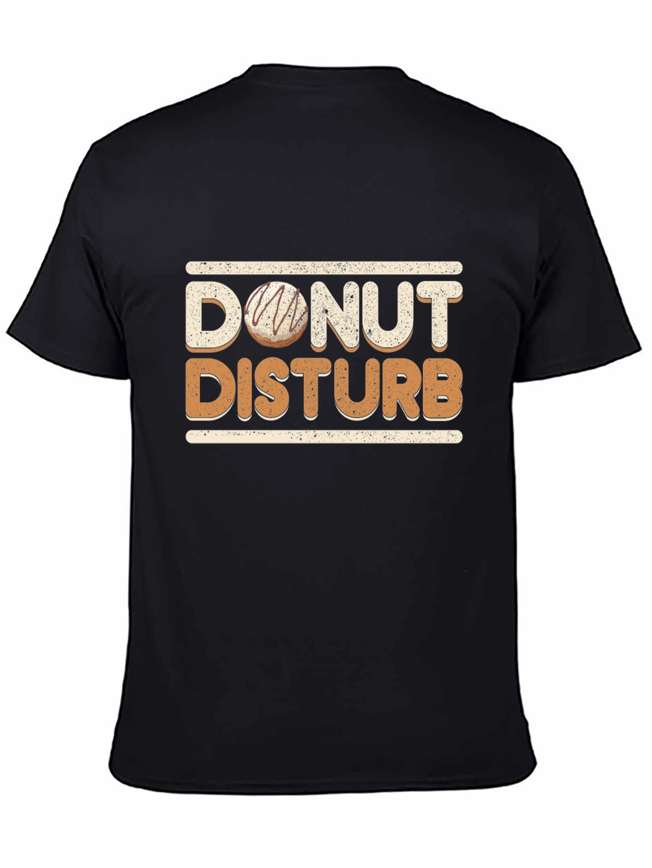 Donut Disturb Graphic T-Shirt - Funny Novelty Tee