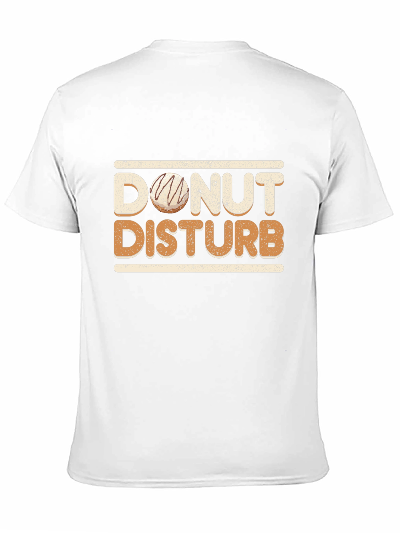 Donut Disturb Graphic T-Shirt - Funny Novelty Tee