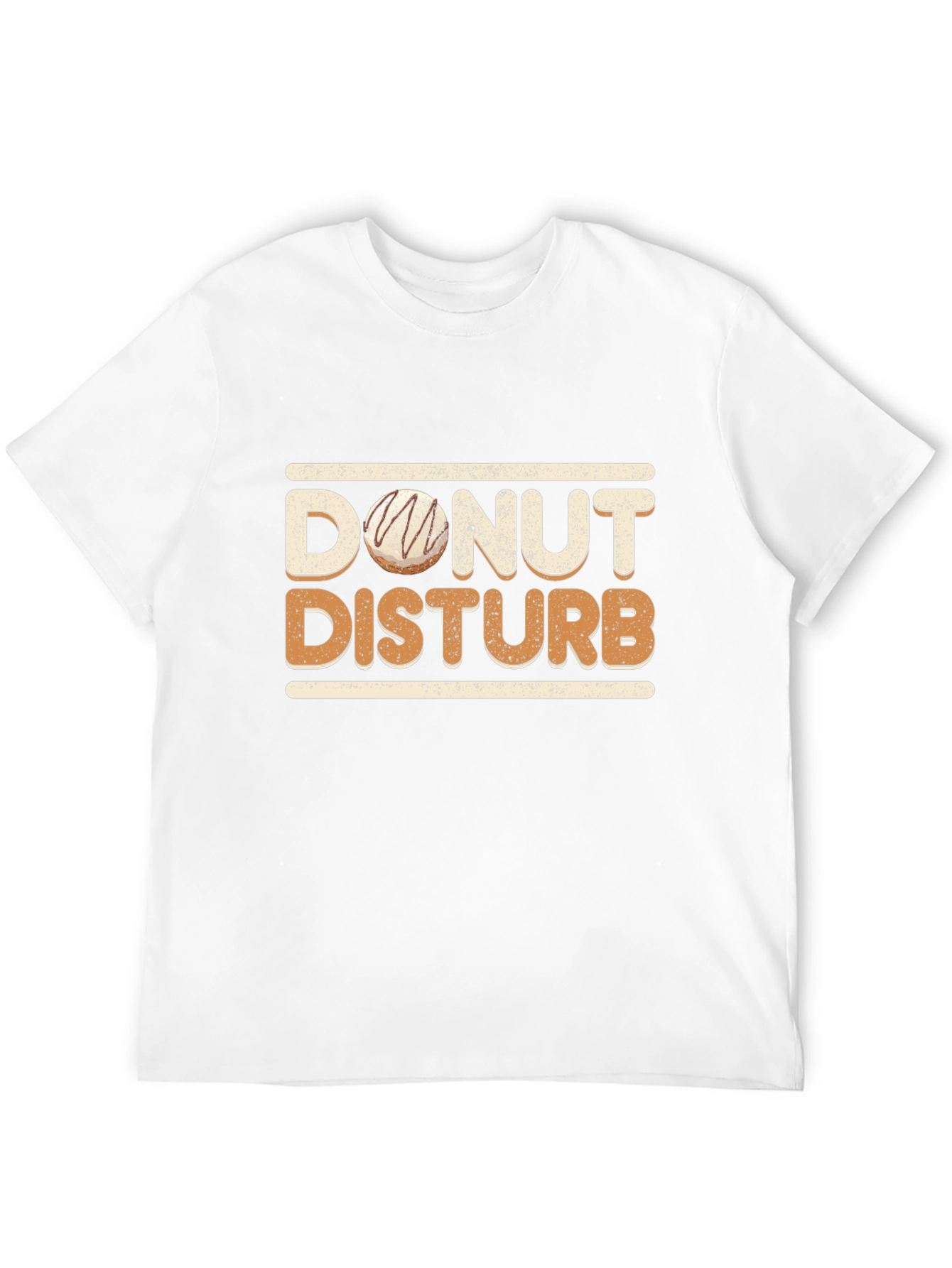Donut Disturb Graphic T-Shirt - Funny Novelty Tee