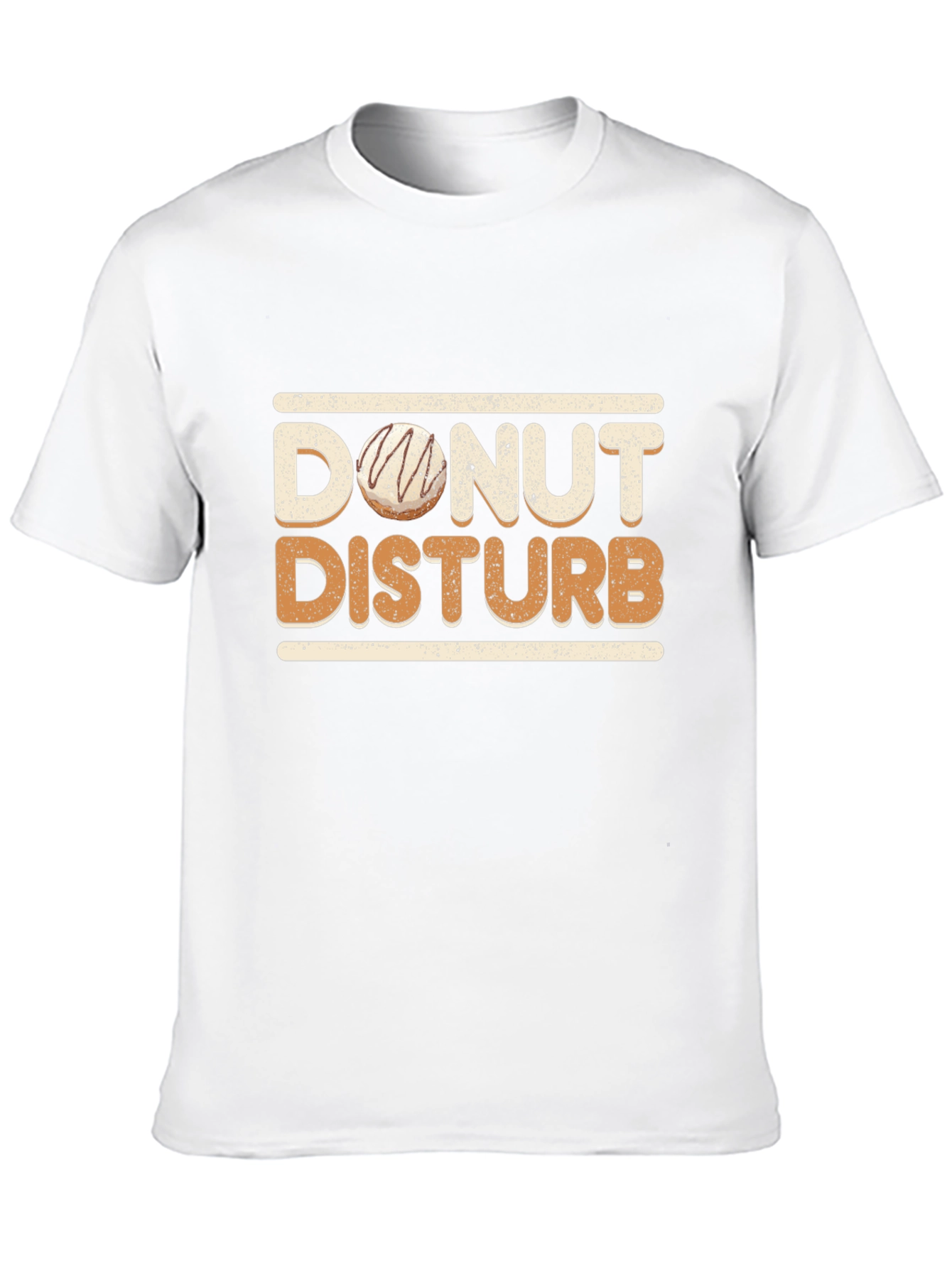 Donut Disturb Graphic T-Shirt - Funny Novelty Tee