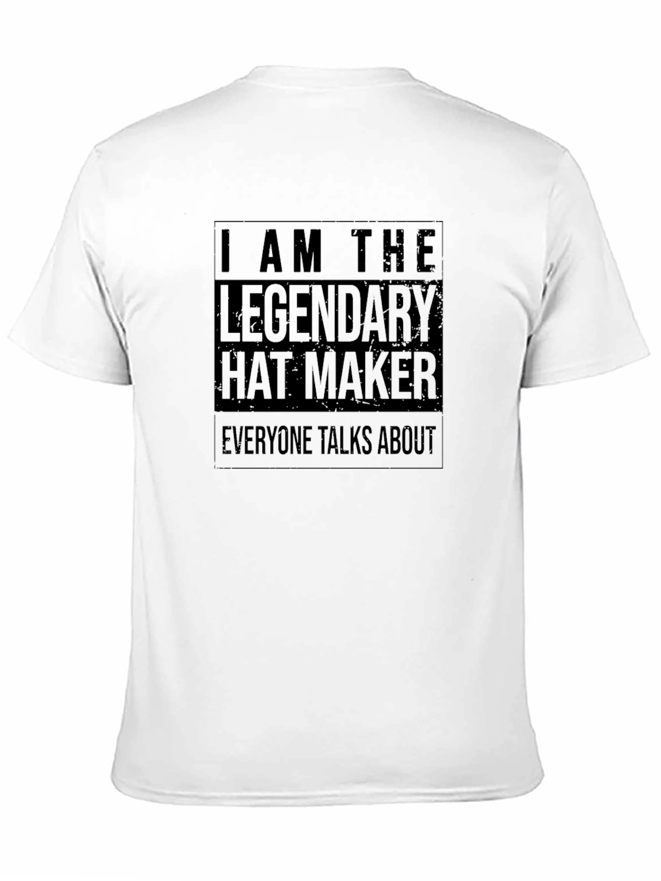 Legendary Hat Maker Graphic Tee - Black