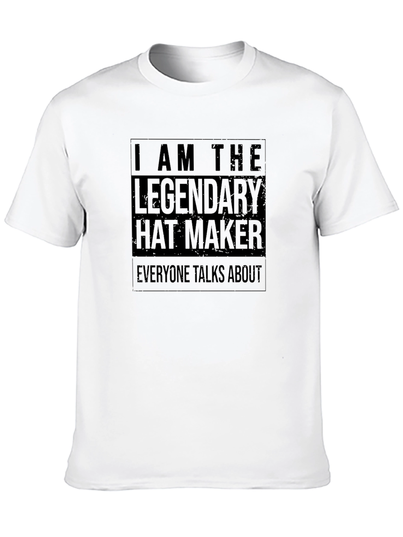 Legendary Hat Maker Graphic Tee - Black