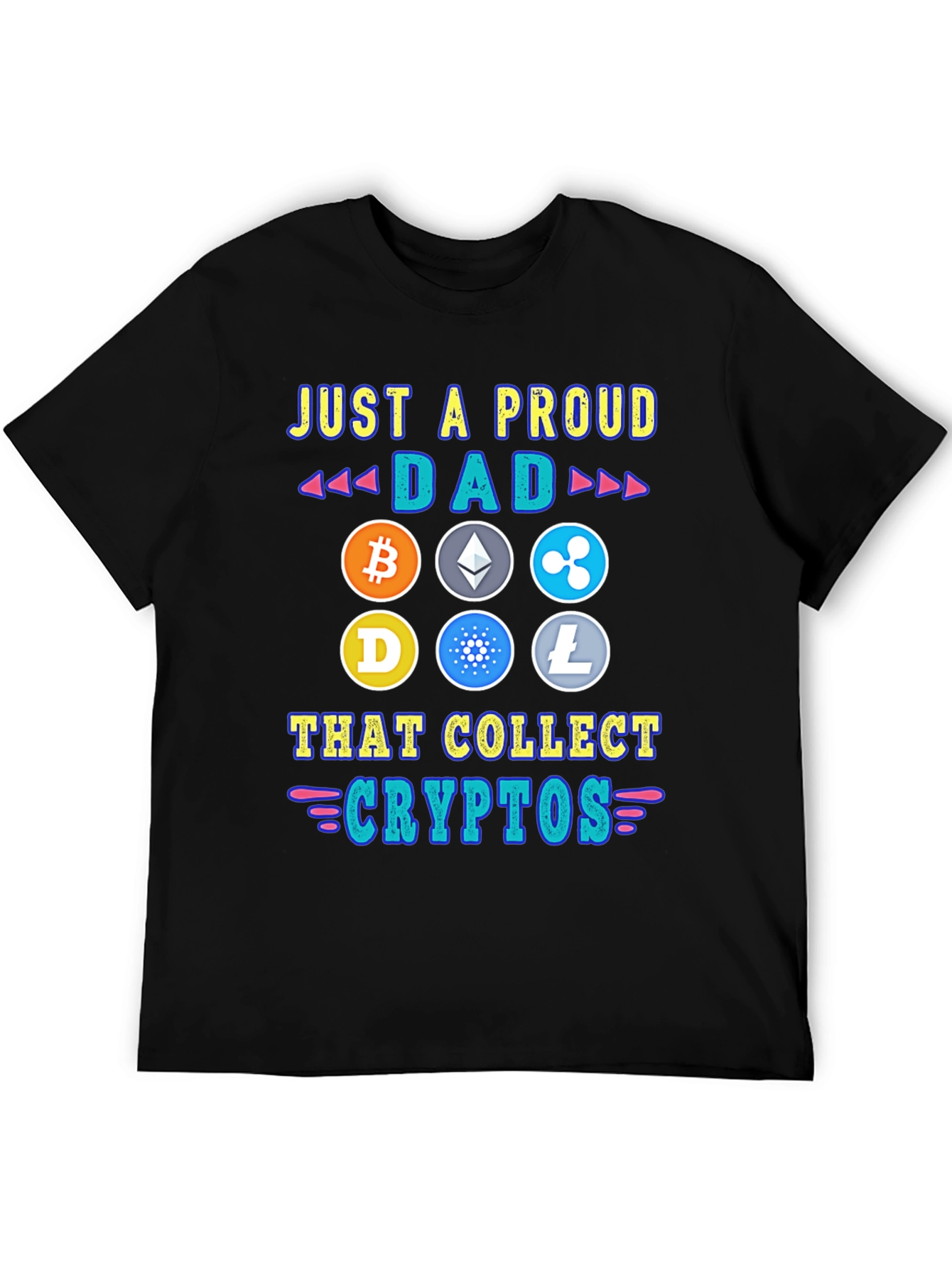 Proud Dad Crypto Collector T-Shirt
