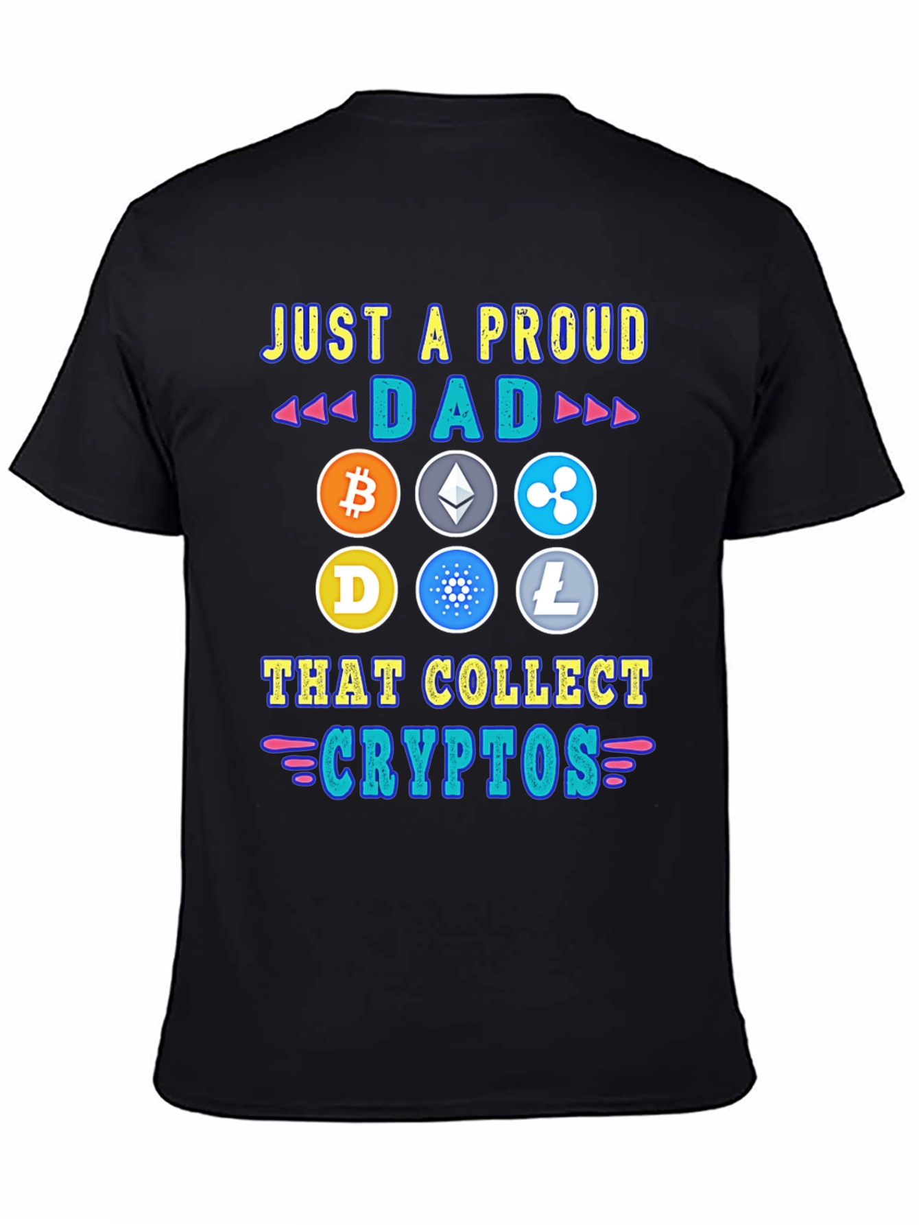 Proud Dad Crypto Collector T-Shirt